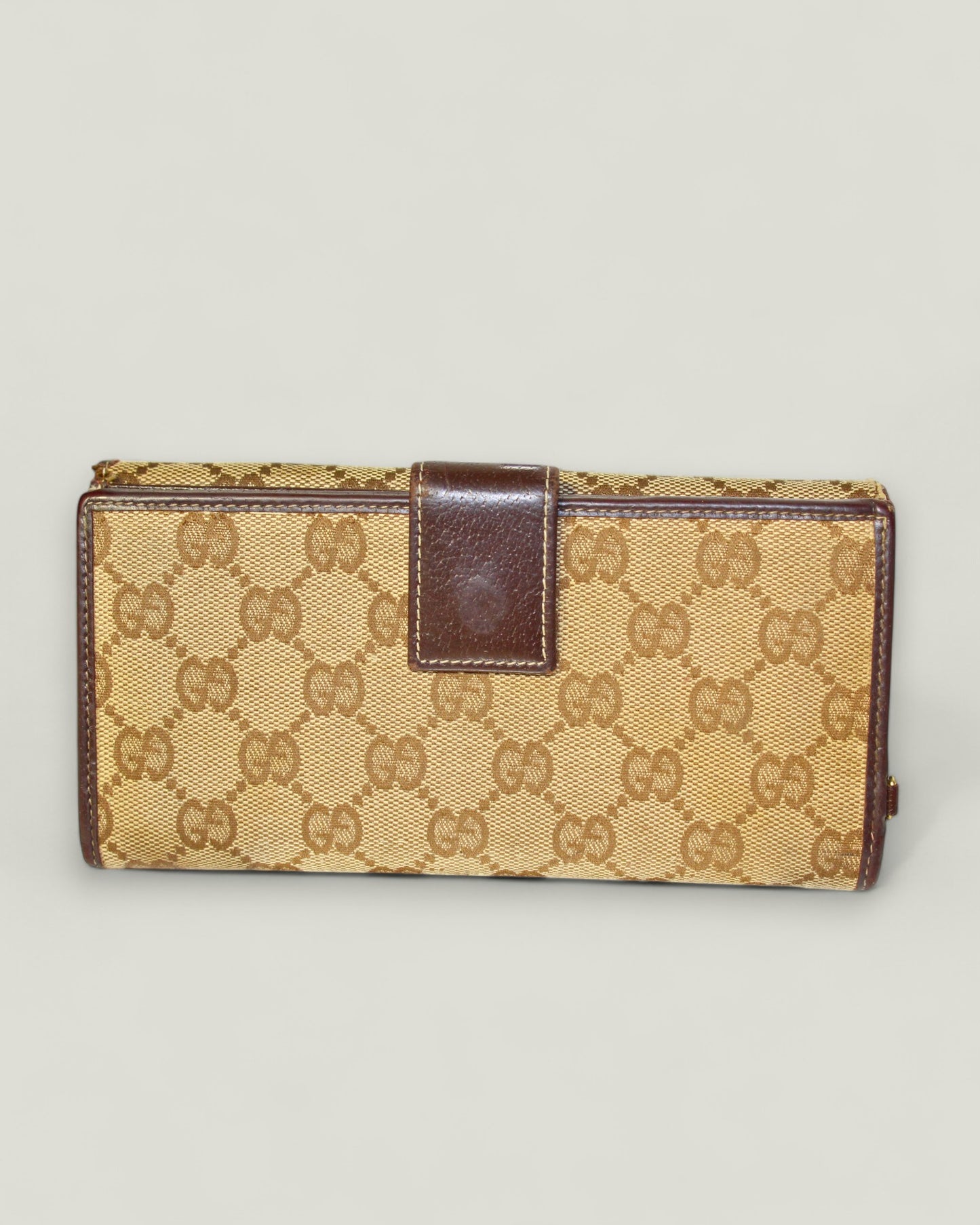 Preloved | GUCCI GG Canvas Brun Monogram Pung