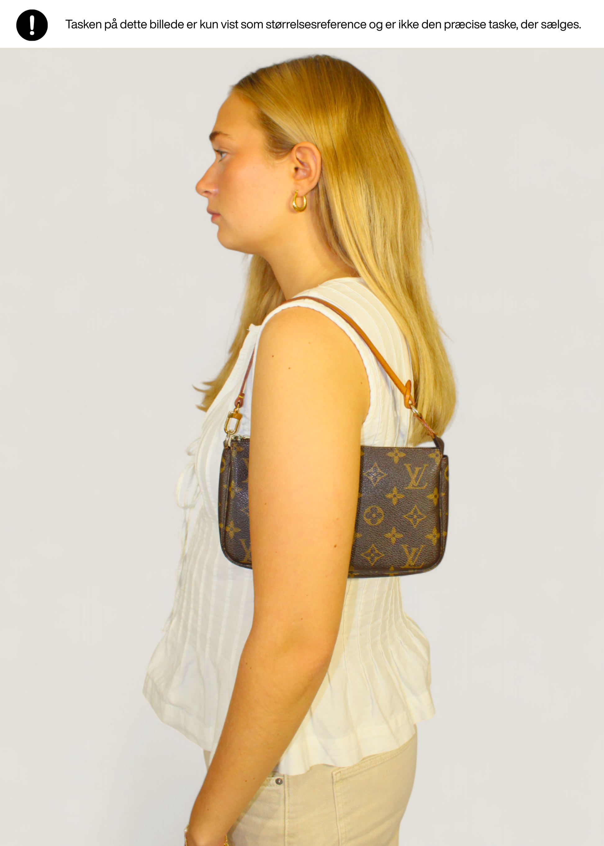 Preloved | Louis Vuitton Monogram Pochette Accessoires i Canvas