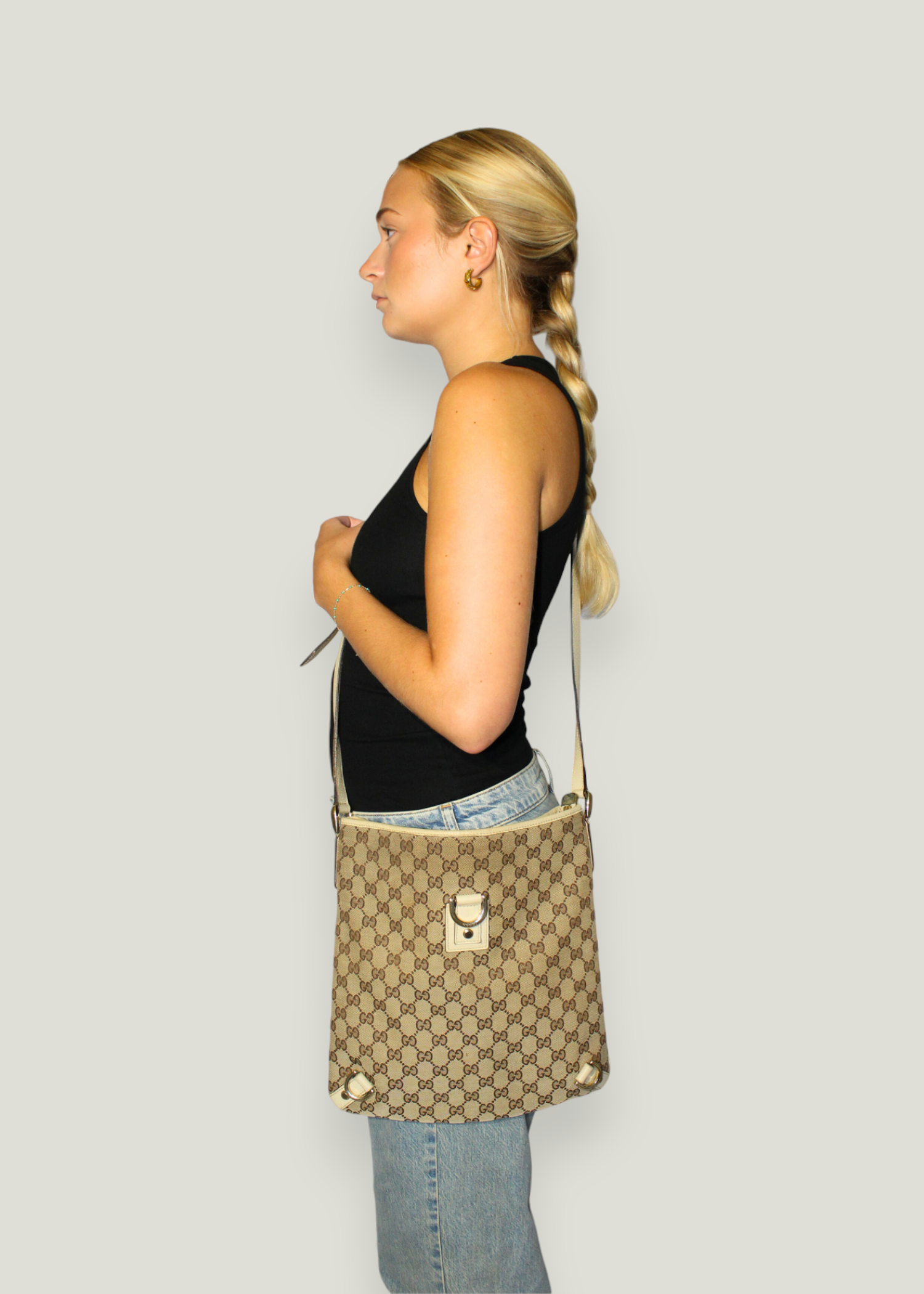 Preloved | Gucci GG Crossbody i Beige Monogram