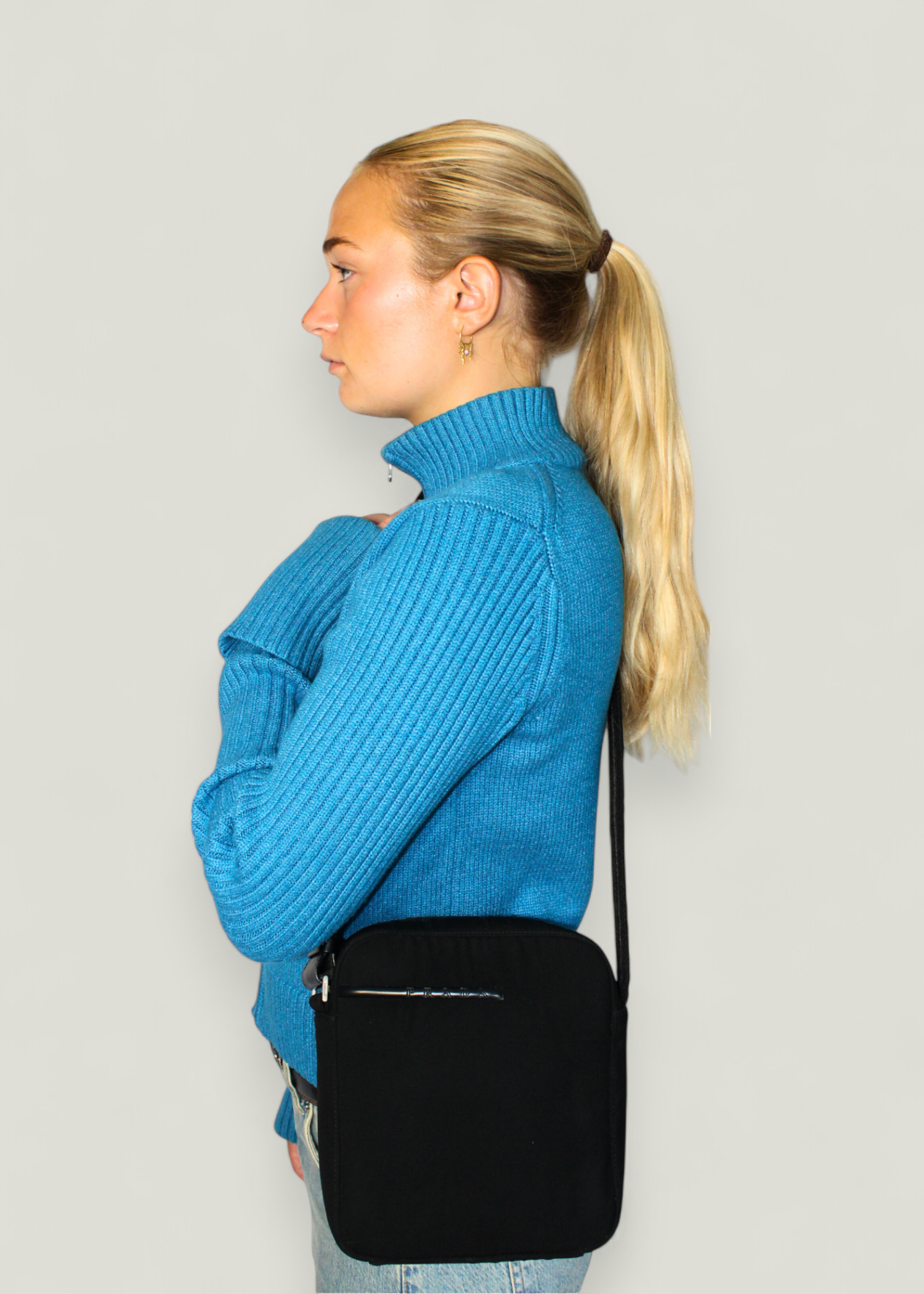 Preloved | Prada Sport Crossbody i Nylon med Prada Garantikort