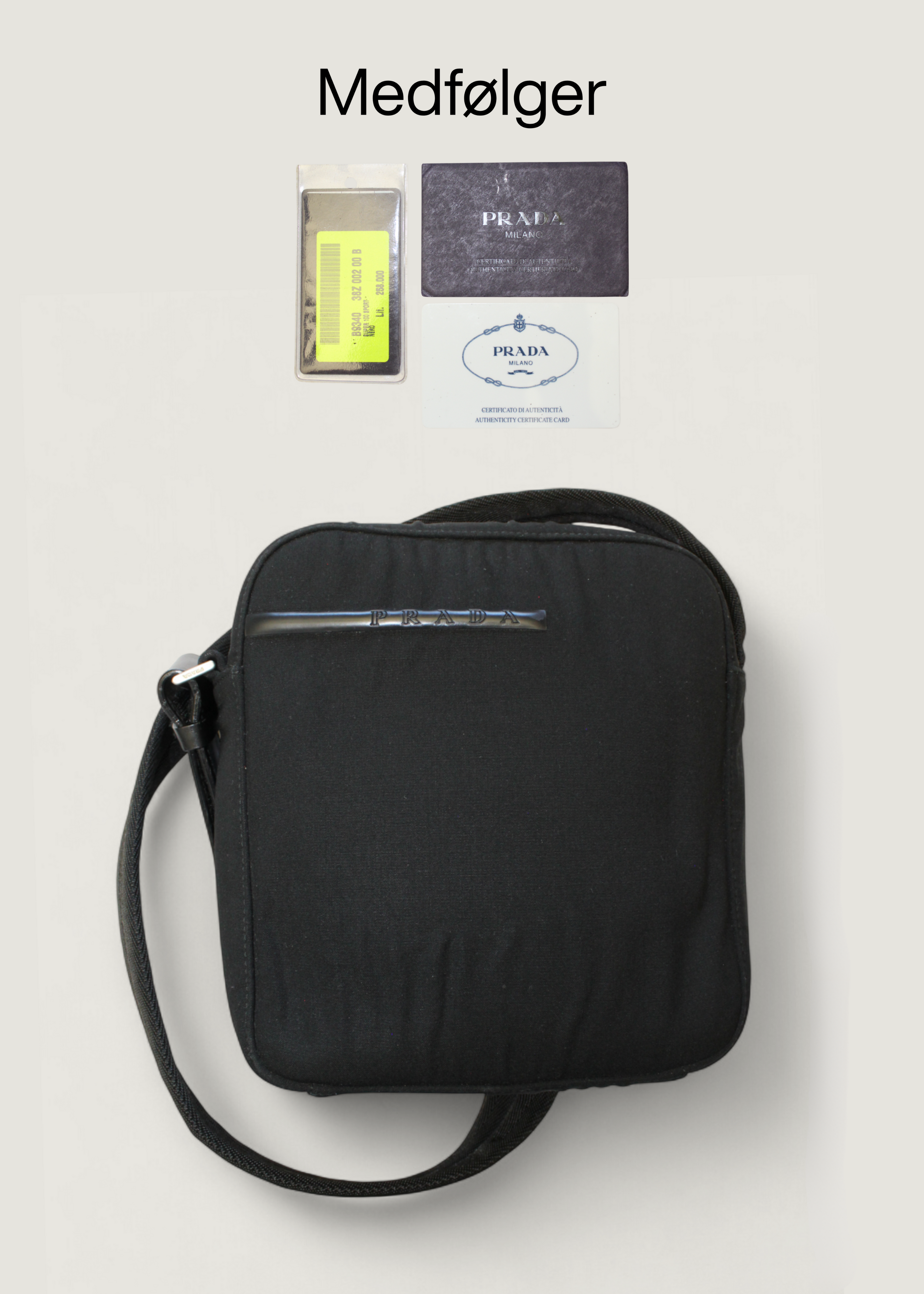 Preloved | Prada Sport Crossbody i Nylon med Prada Garantikort