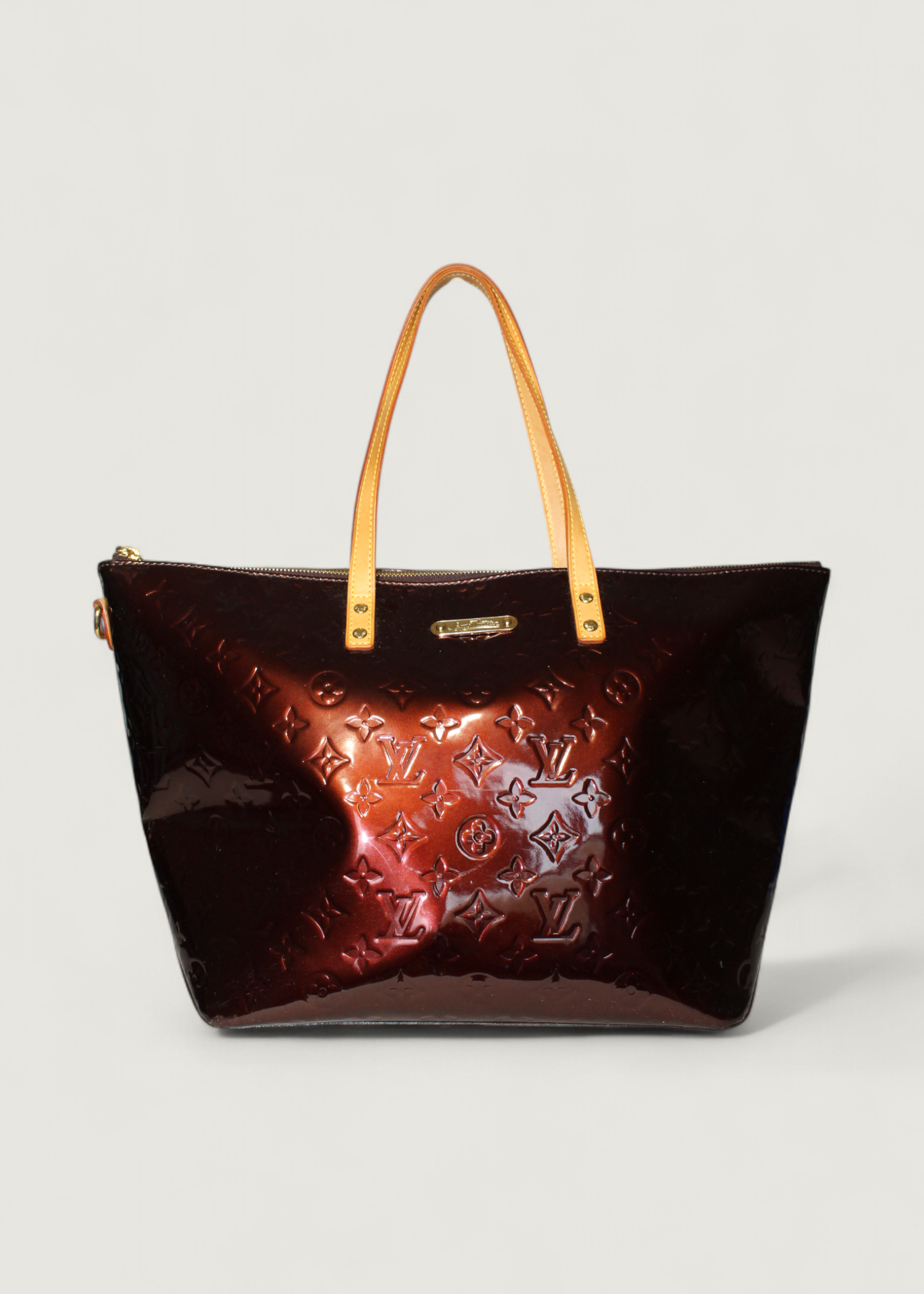 Preloved | Louis Vuitton Monogram Vernis Bellevue GM Totebag i Bordeaux Rød