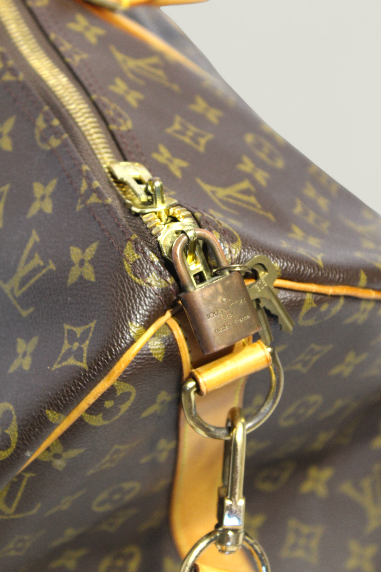 Preloved | LOUIS VUITTON Keepall Bandoulière 50 i Monogram Duffelbag