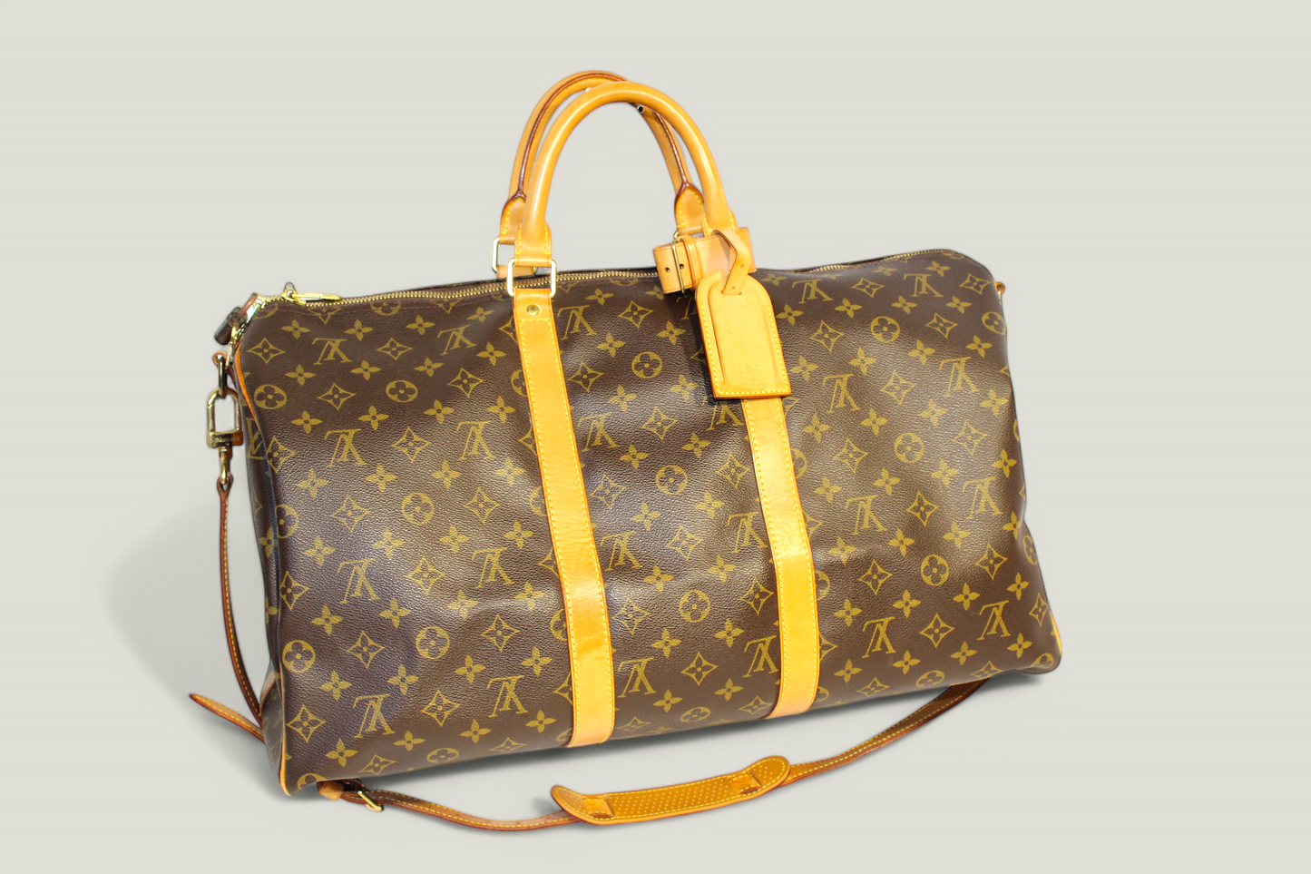 Preloved | LOUIS VUITTON Keepall Bandoulière 50 i Monogram Duffelbag