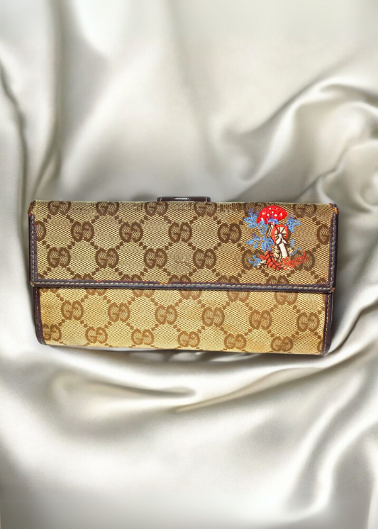 Preloved | GUCCI GG Canvas Brun Monogram Pung