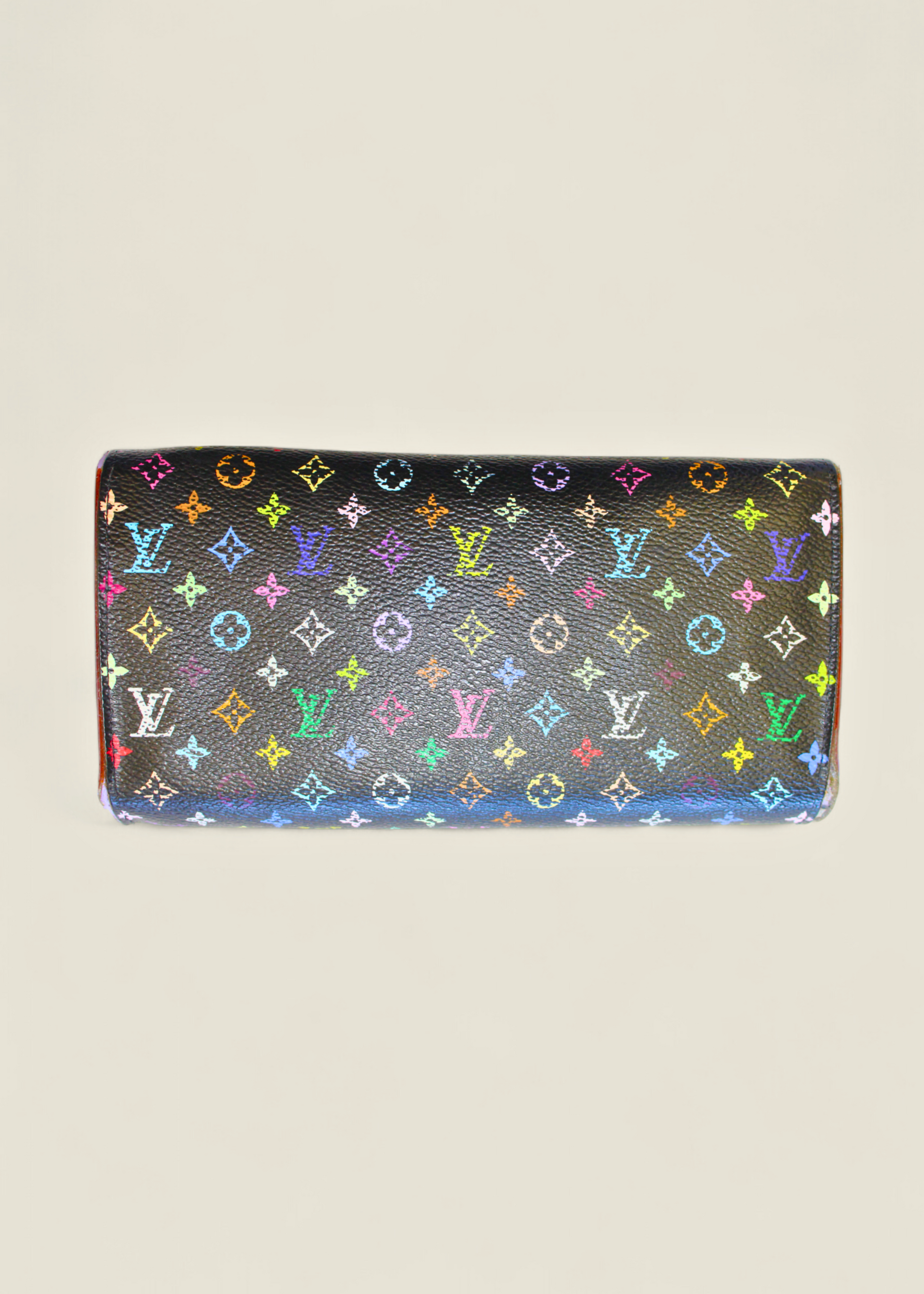 Preloved | Louis Vuitton Monogram x Takashi Murakami Multicolor Porte-Feuille Sarah Sort Pung
