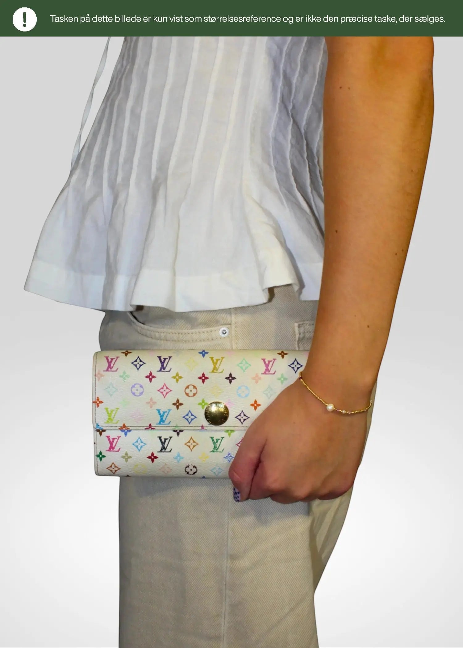 Preloved | Louis Vuitton Monogram x Takashi Murakami Multicolor Porte-Feuille Sarah Hvid Pung Louis Vuitton