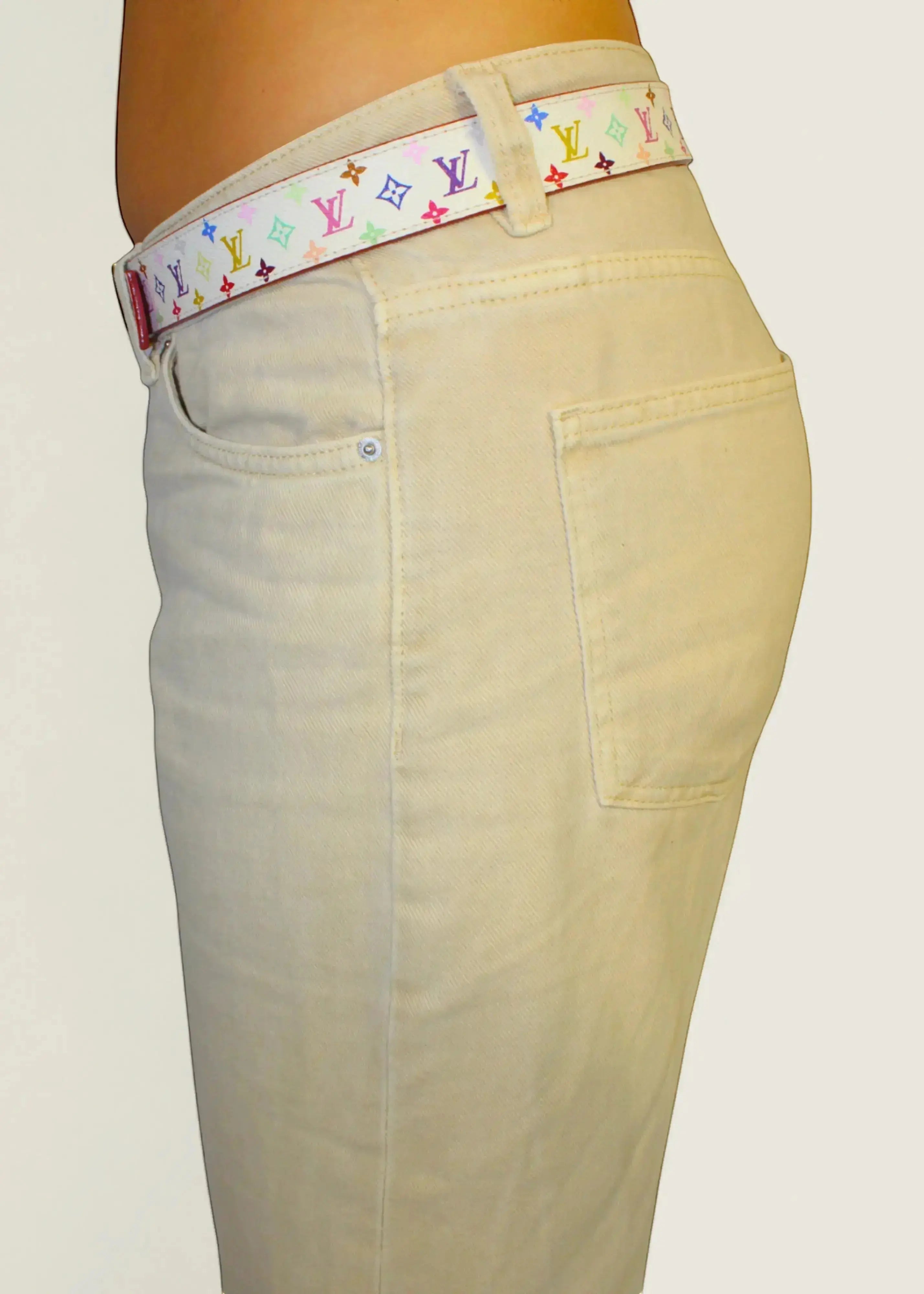 Preloved | Louis Vuitton Monogram x Takashi Murakami Multicolor Santure Bælte i Canvas Louis Vuitton