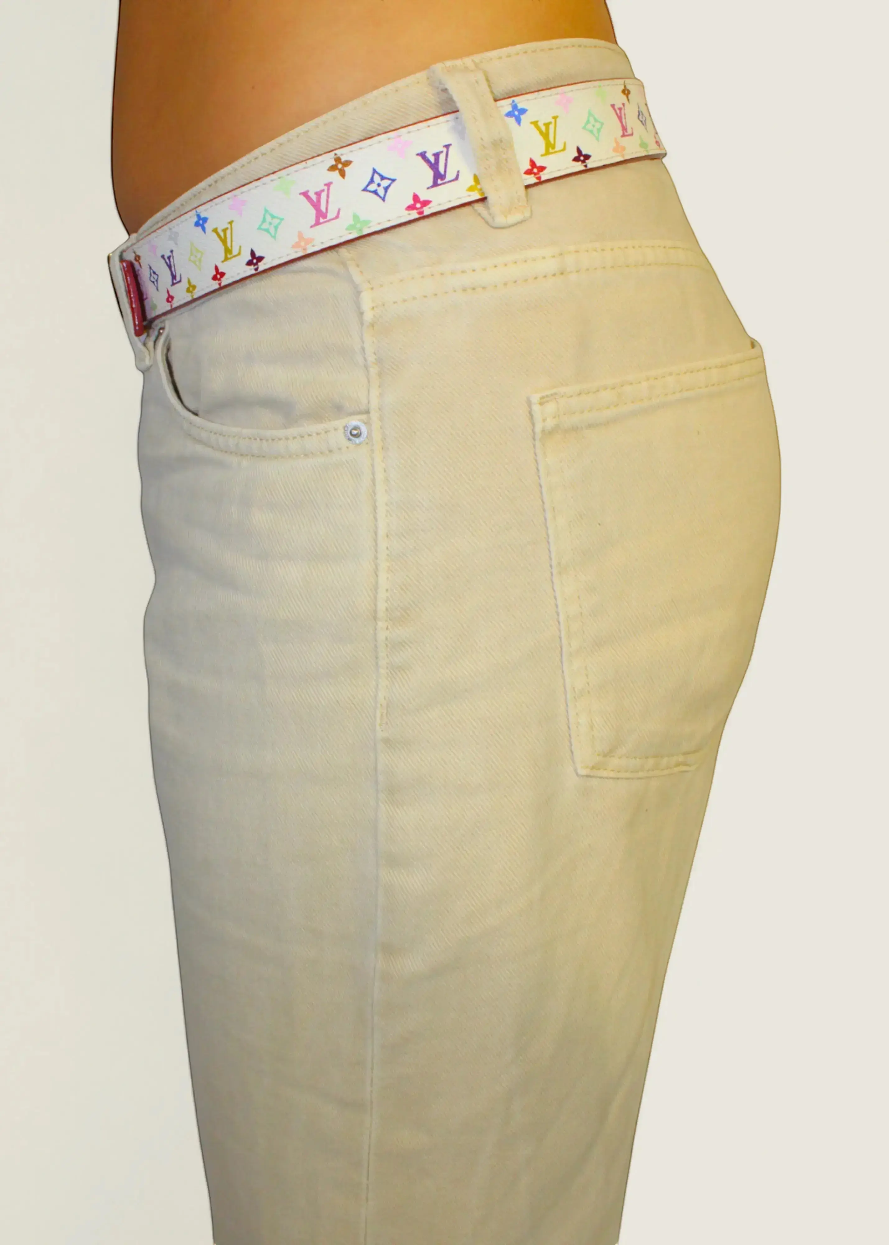 Preloved | Louis Vuitton Monogram x Takashi Murakami Multicolor Santure Bælte i Canvas Louis Vuitton