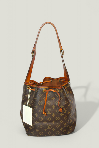 Preloved | LOUIS VUITTON Petit Noé Skuldertaske i Monogram Canvas (Lille)
