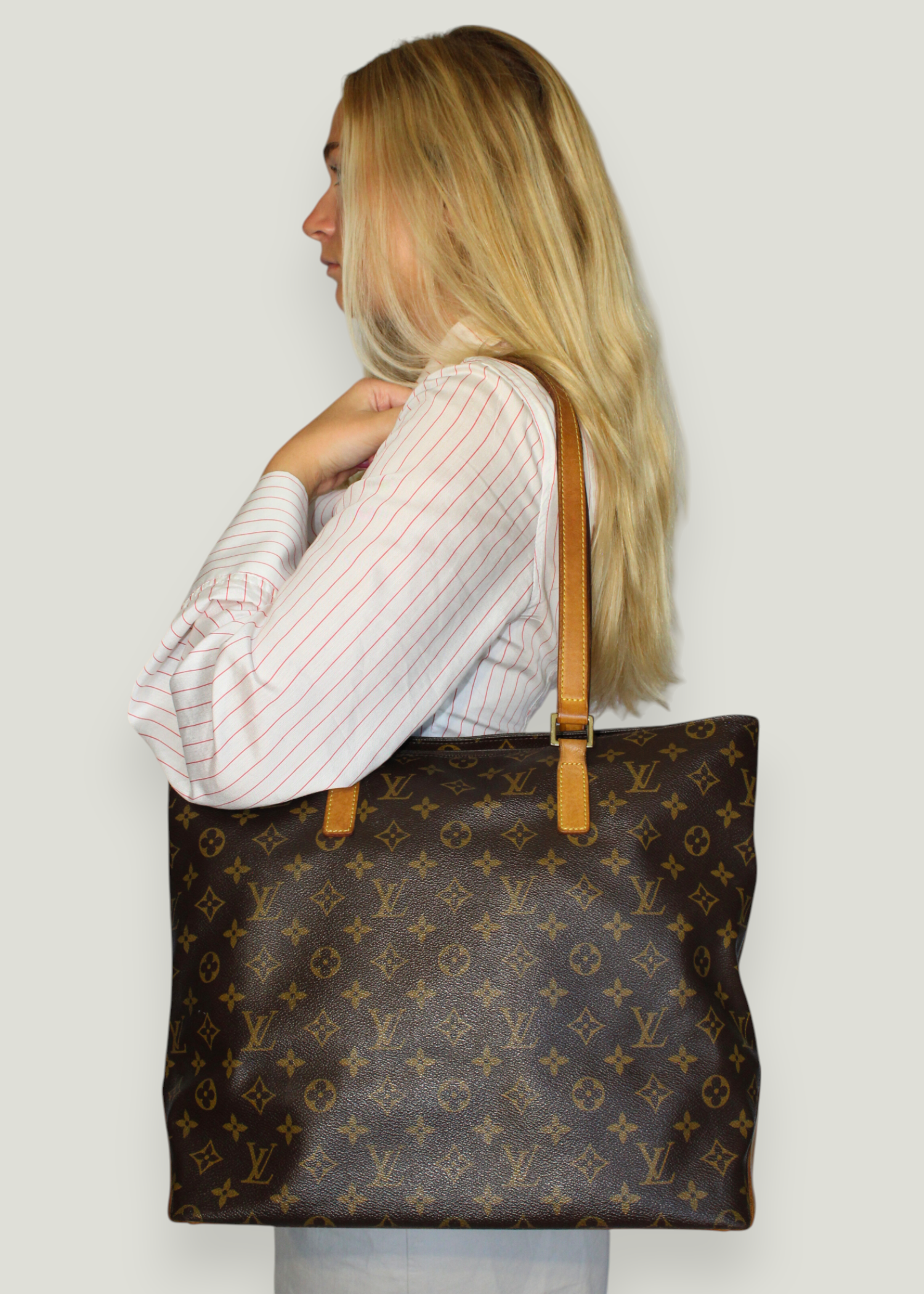 Preloved | Louis Vuitton Hippo Alto Totebag i Monogram Canvas