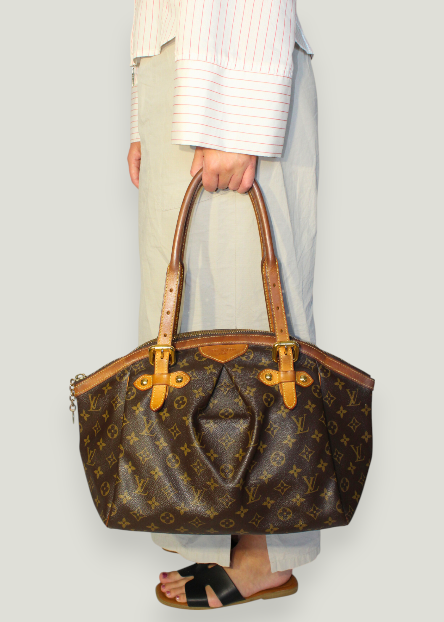 Preloved | Louis Vuitton Tivoli GM Skuldertaske i Monogram Canvas