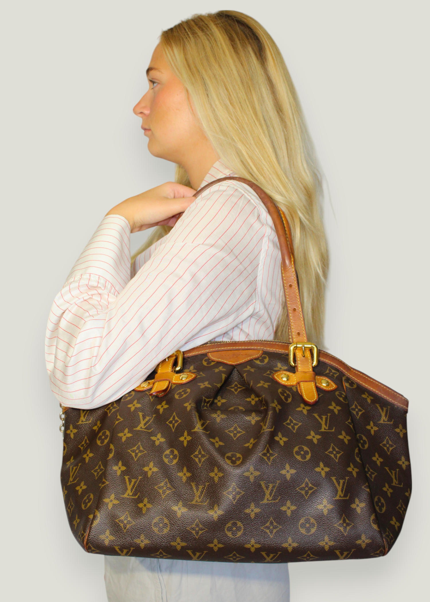 Preloved | Louis Vuitton Tivoli GM Skuldertaske i Monogram Canvas