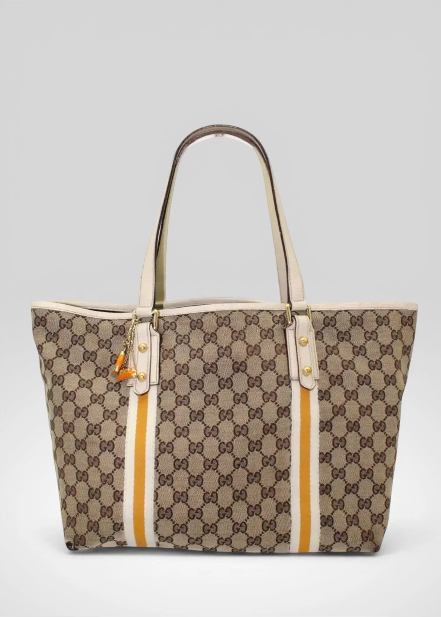 Preloved | Gucci Monogram Jolicoeur Totebag i GG Canvas Gucci