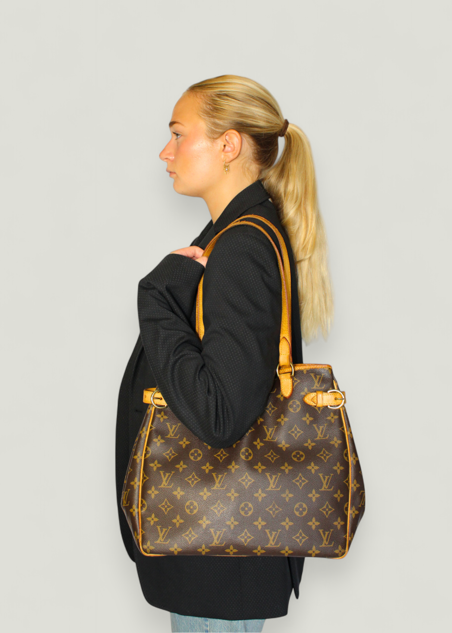 Preloved | Louis Vuitton Batignolles Totebag i Monogram Canvas
