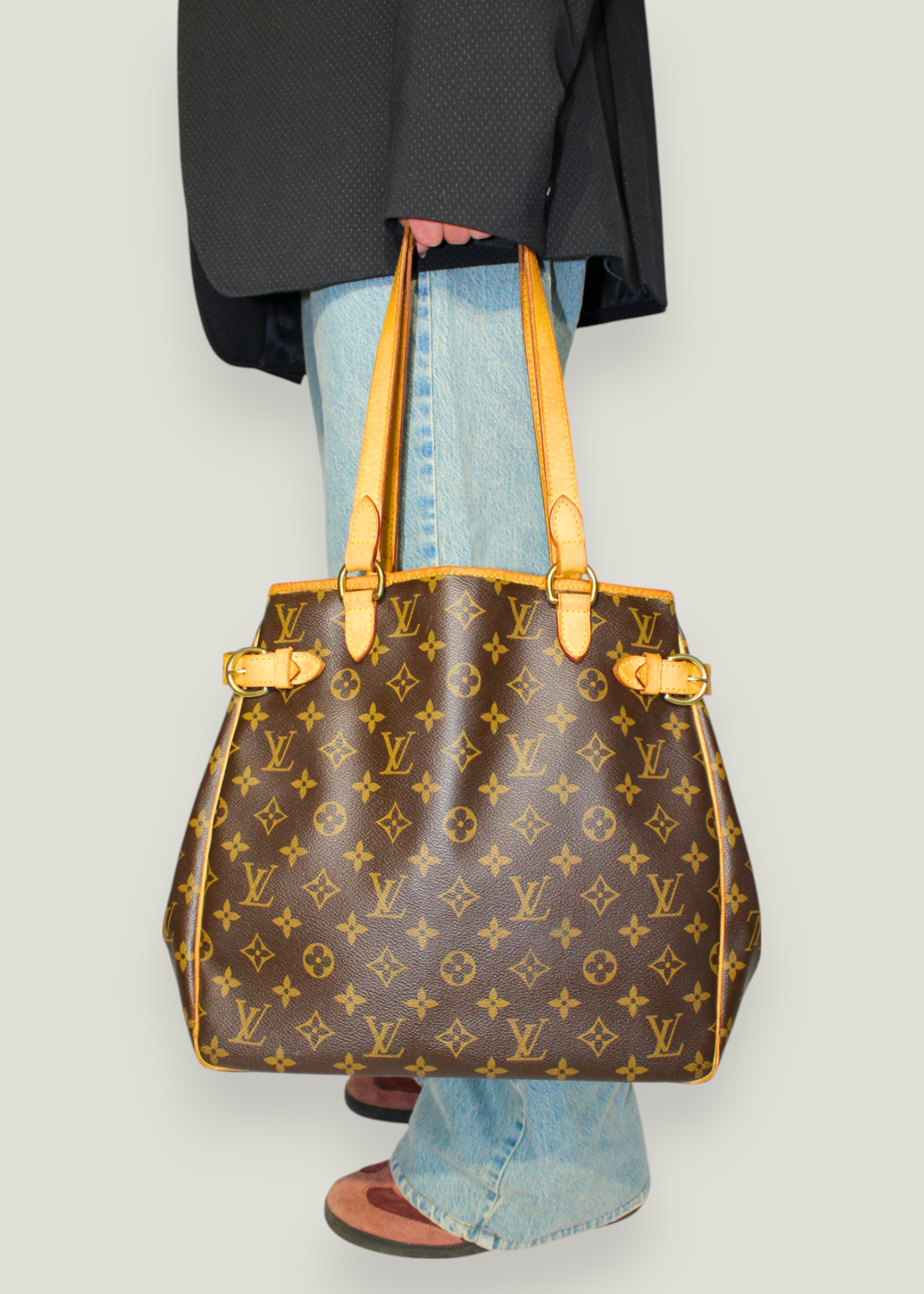 Preloved | Louis Vuitton Batignolles Totebag i Monogram Canvas