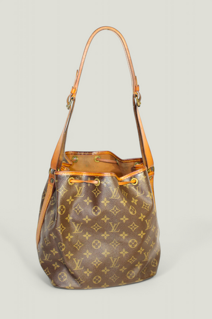 Preloved | LOUIS VUITTON Petit Noé Skuldertaske i Monogram Canvas (Lille)