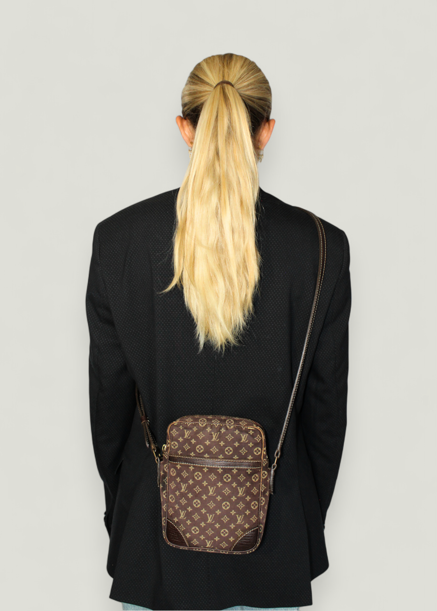 Preloved | Louis Vuitton Mini Run Danube Crossbody i Monogram Mini Canvas