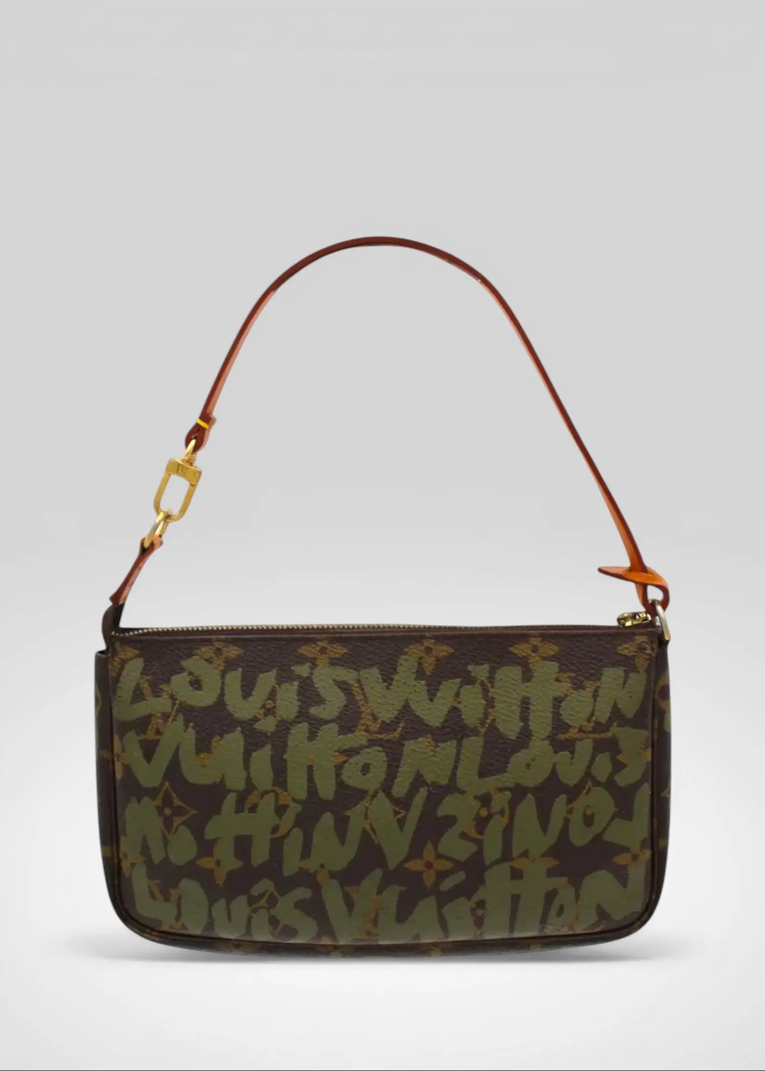 Preloved | Louis Vuitton x Stephen Sprouse Graffiti Pochette Accessoires i Khaki Monogram Louis Vuitton