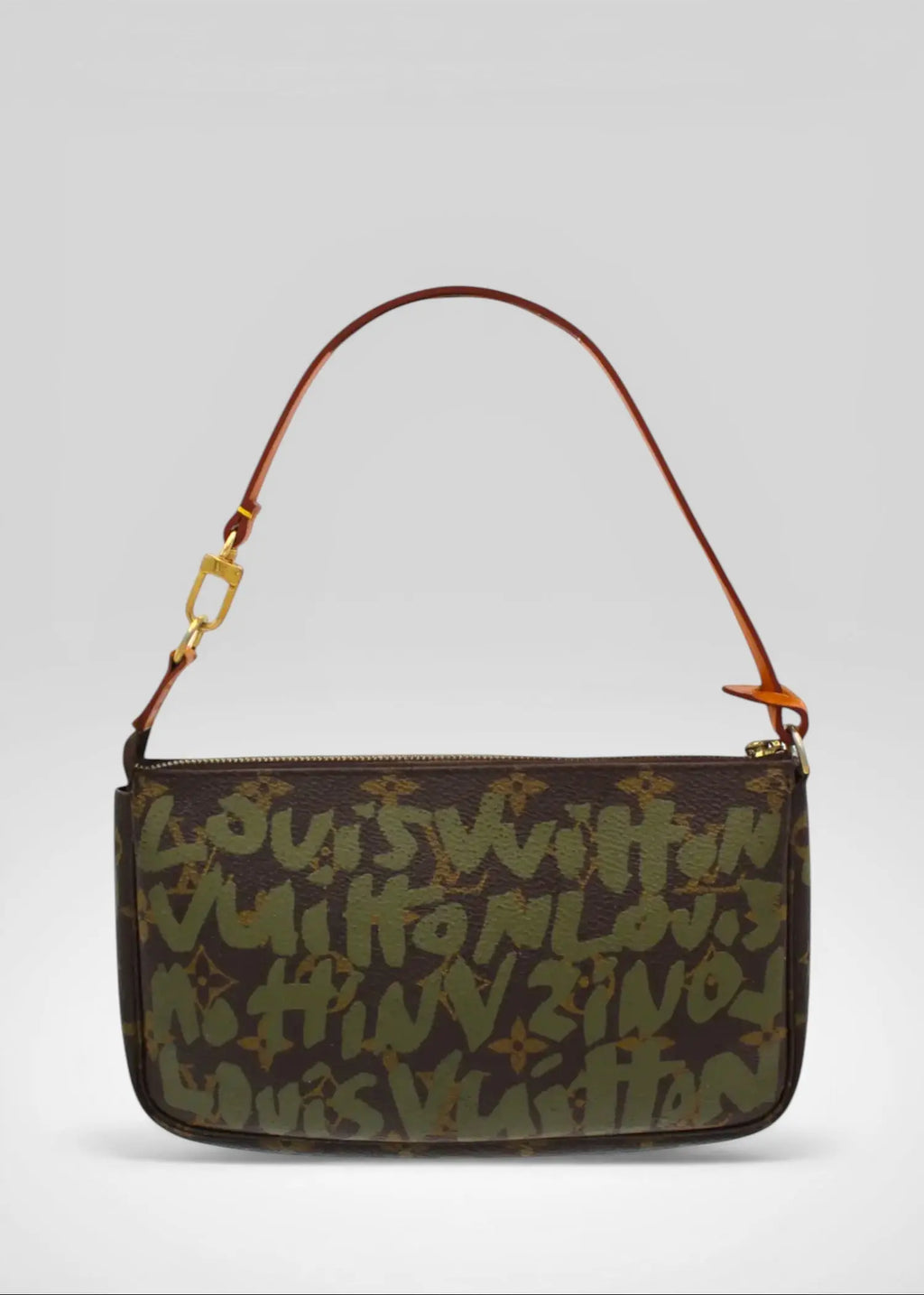 Preloved | Louis Vuitton x Stephen Sprouse Graffiti Pochette Accessoires i Khaki Monogram Louis Vuitton