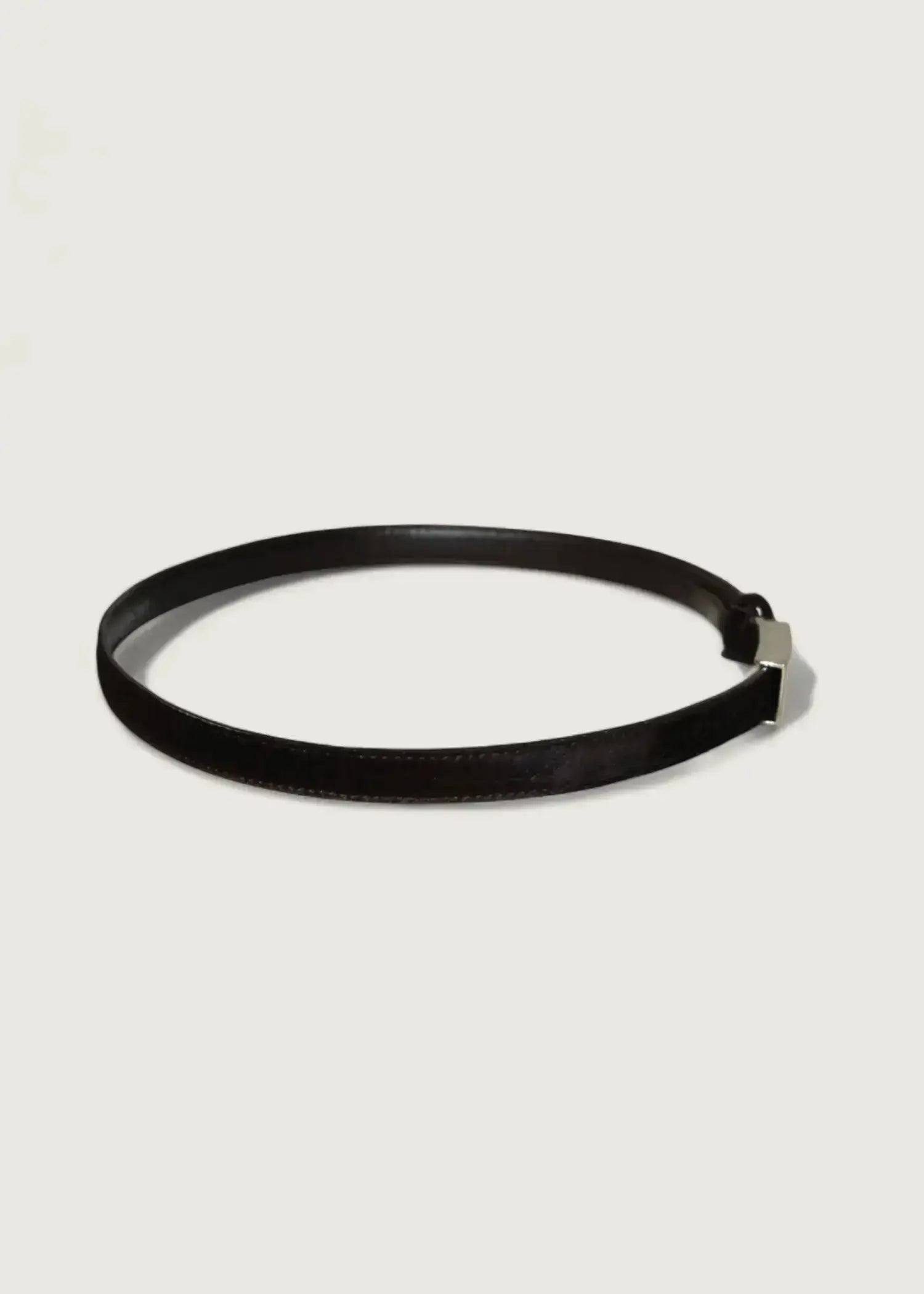 Preloved | Gucci Harako Bælte i Mørkebrunt Hårkalv Gucci