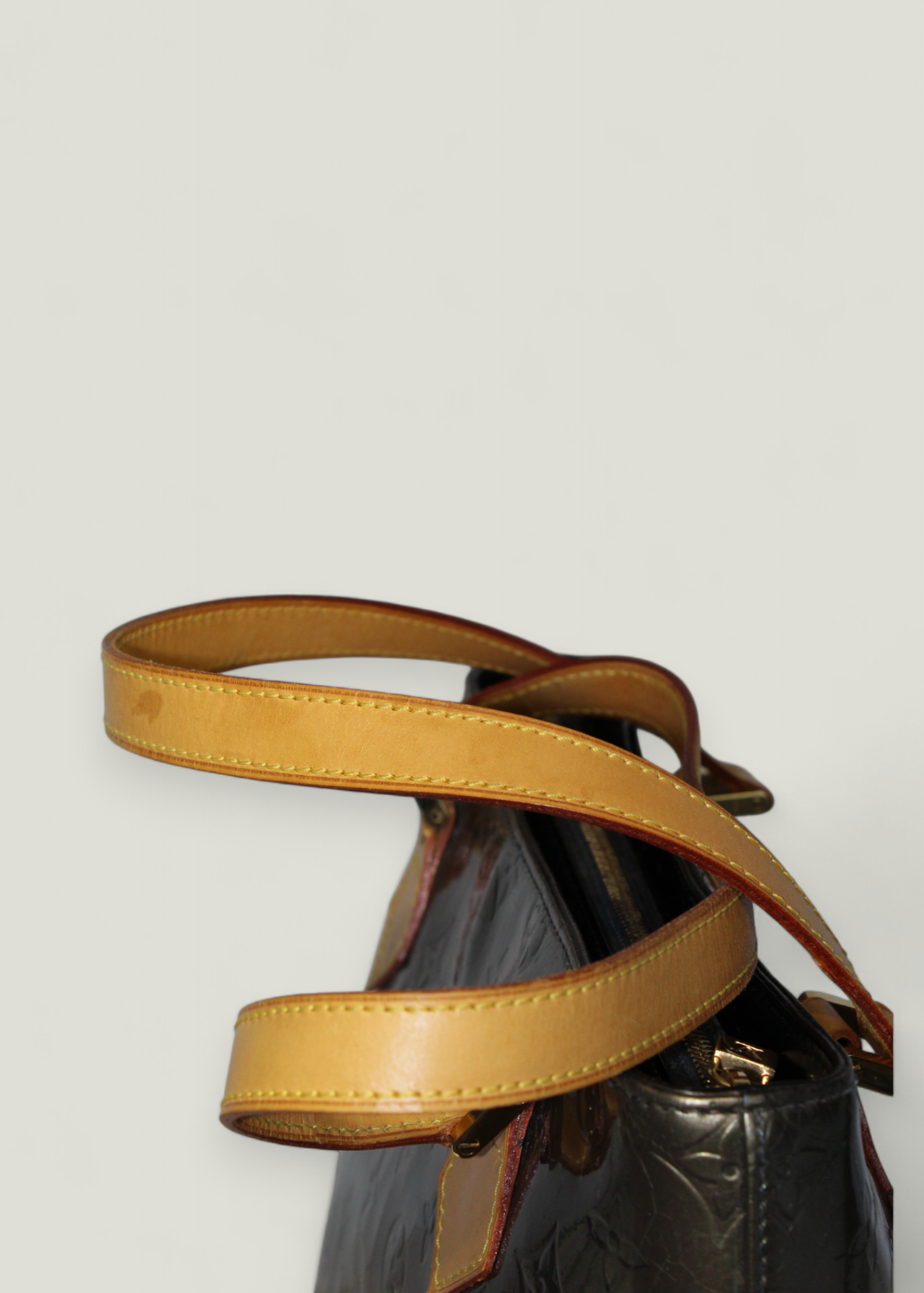 Preloved | Louis Vuitton Houston Gold Håndtaske i Monogram Vernis
