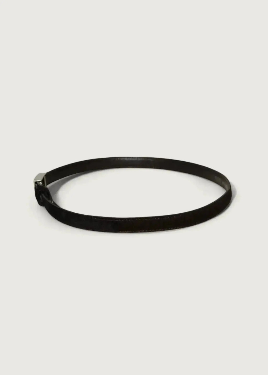Preloved | Gucci Harako Bælte i Mørkebrunt Hårkalv Gucci