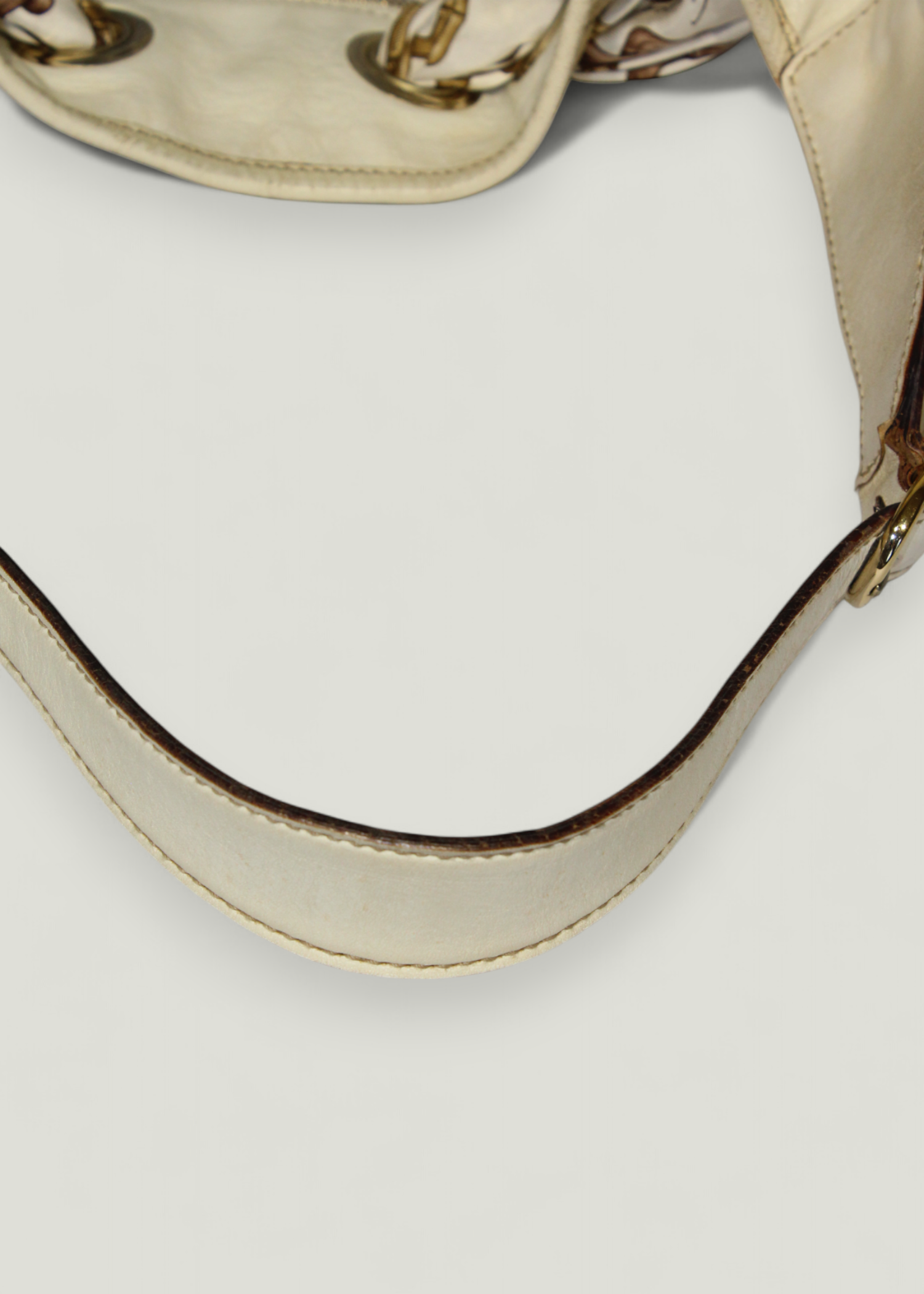 Preloved | Gucci GG Skuldertaske i Beige Monogram Canvas