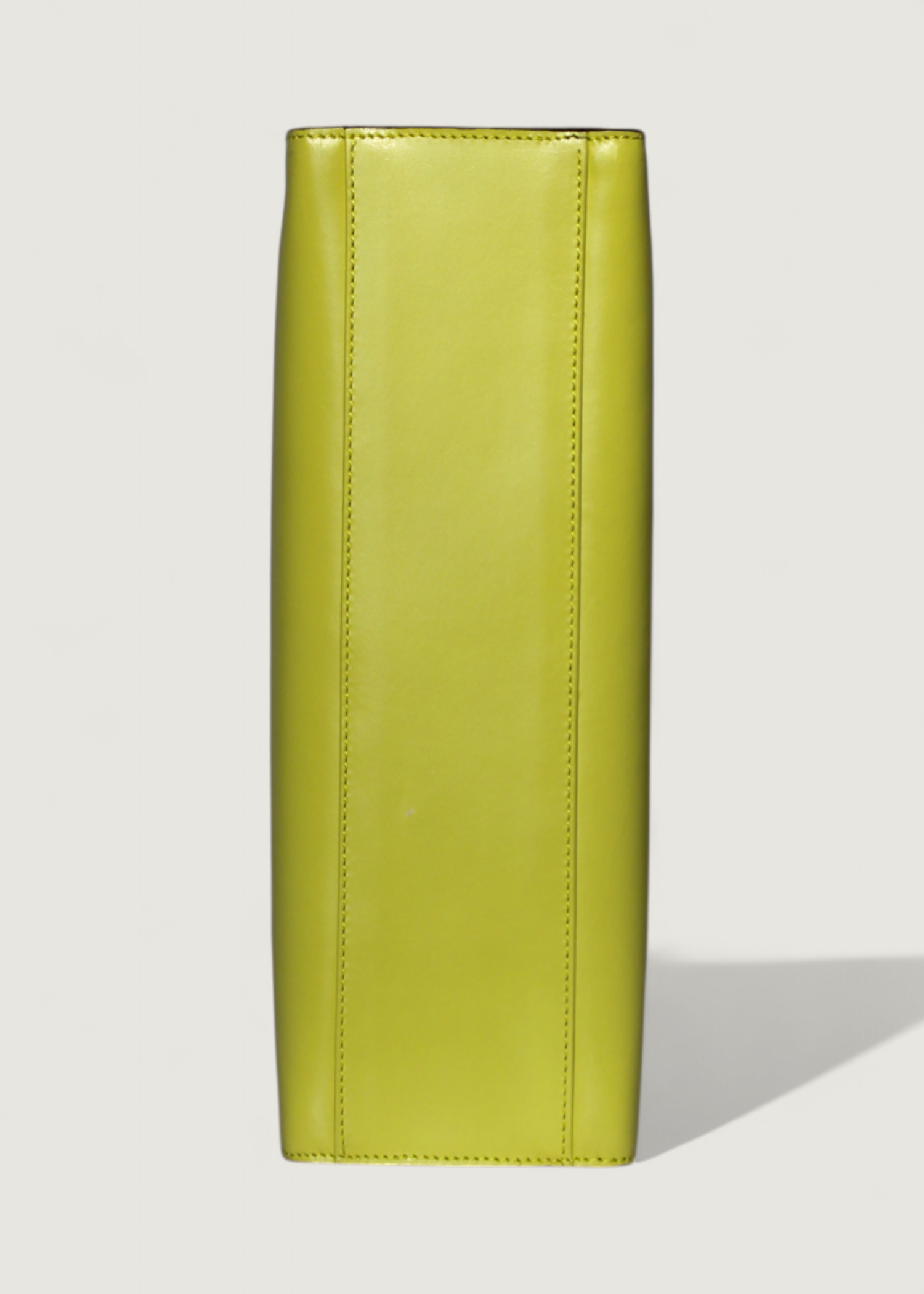 Preloved | Gucci Transparent Vinyl & Læder Håndtaske i Gul