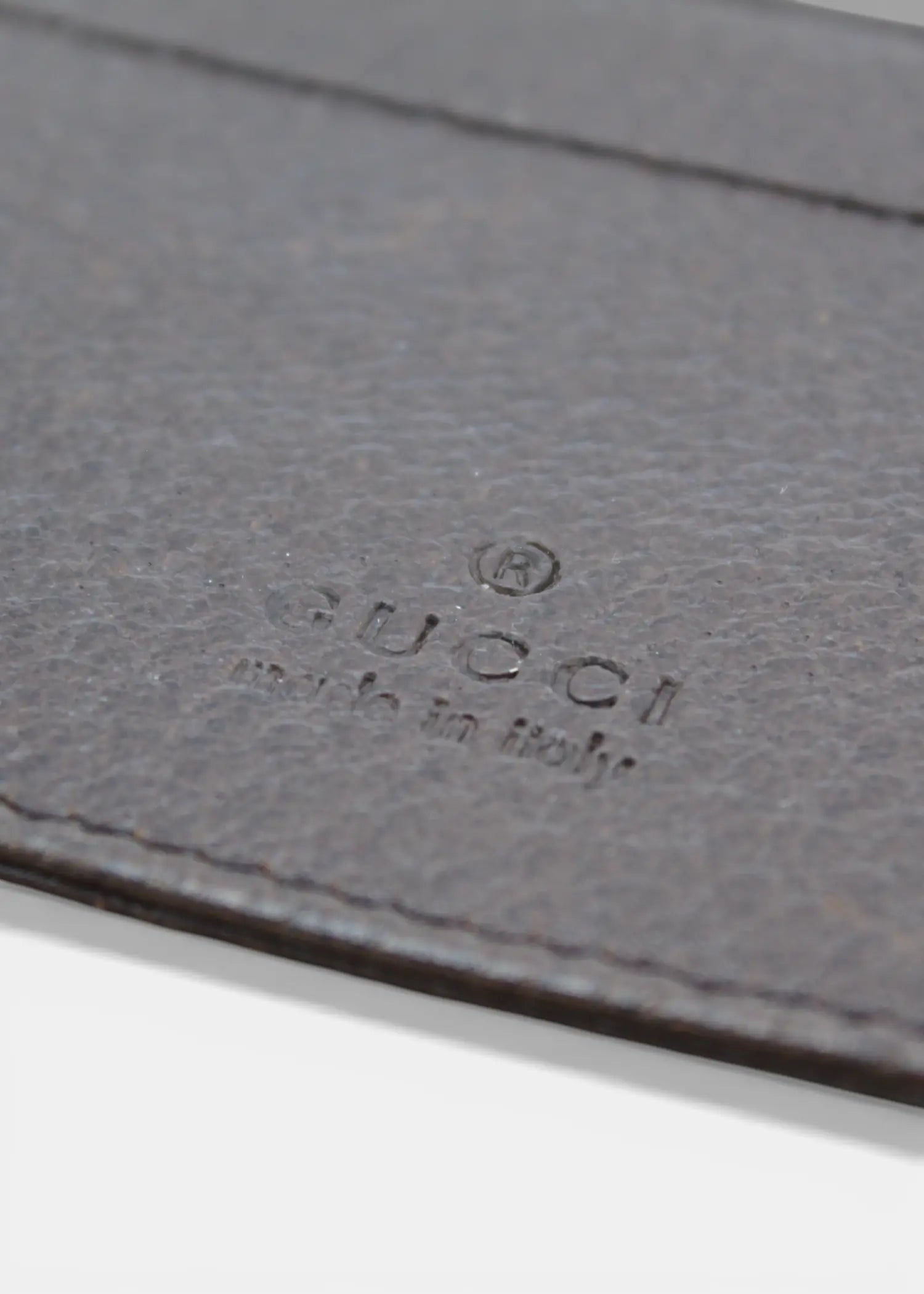 Preloved | Gucci GG Monogram Bæltetaske i Brun Canvas