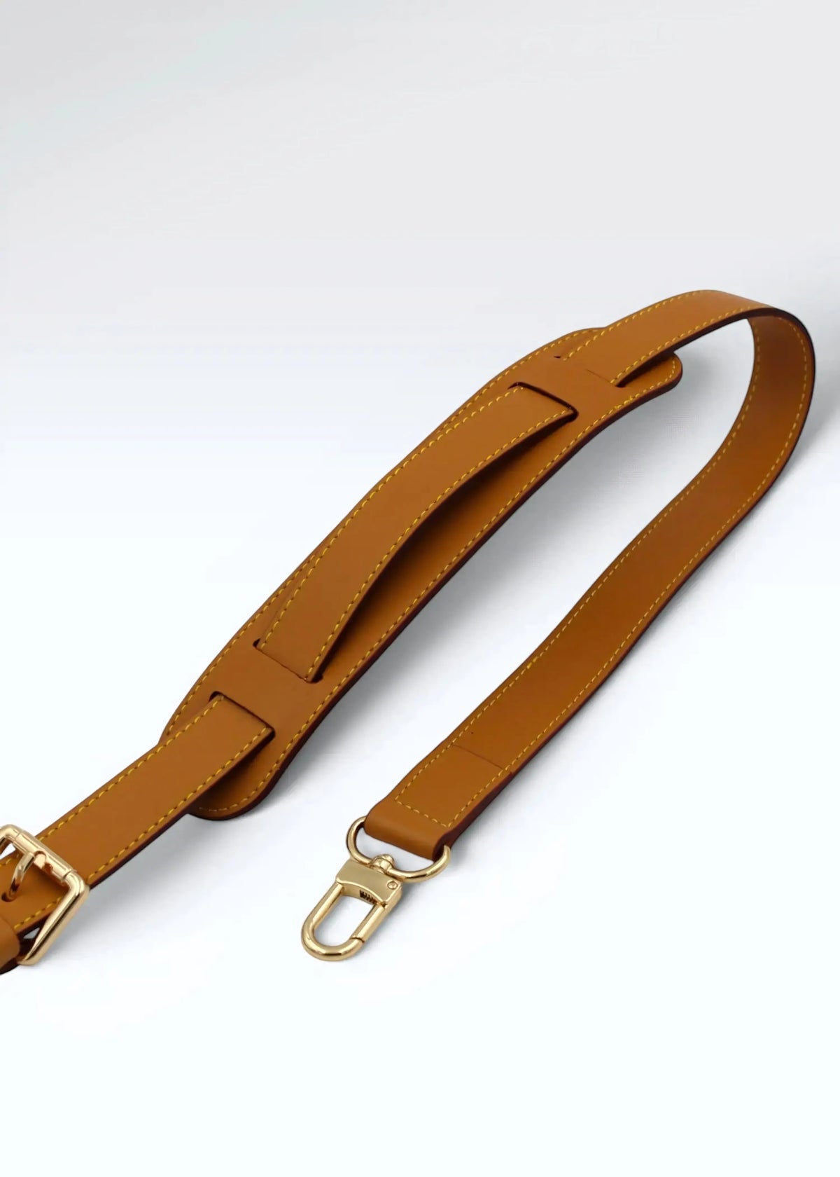 Vachetta Læderrem med Patineret Finish Justerbar til Louis Vuitton Keepall & Speedy – 100-120 cm Hidden Luxury Project