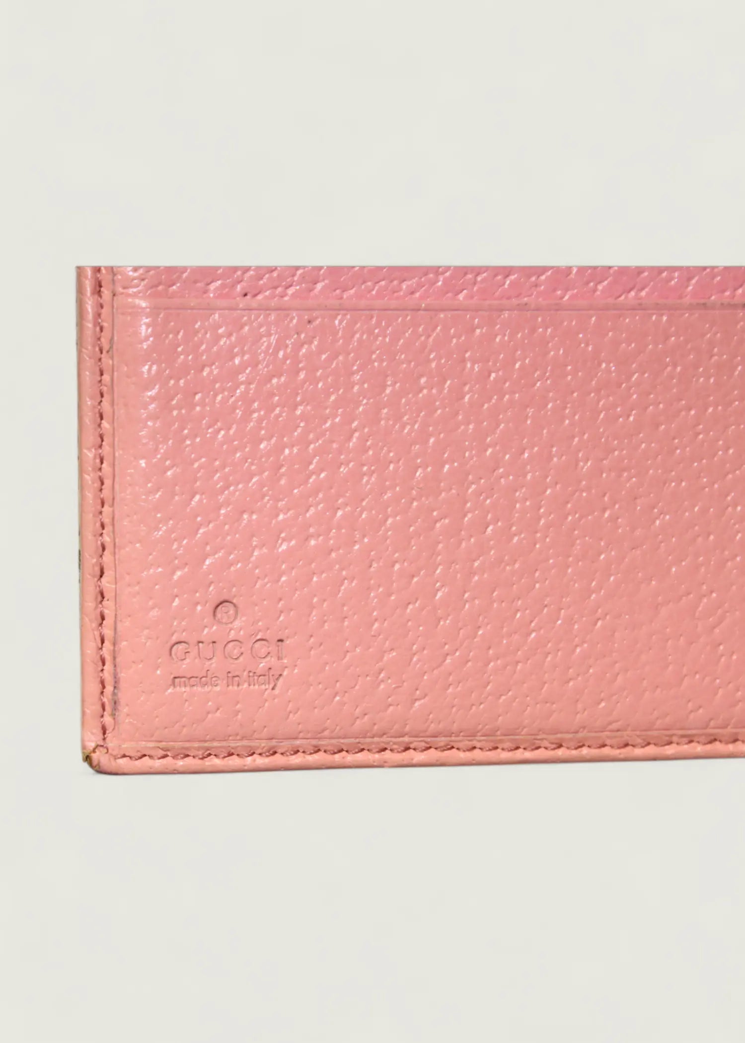 Preloved | Gucci GG Monogram Pung i Beige & Rosa Pink Gucci