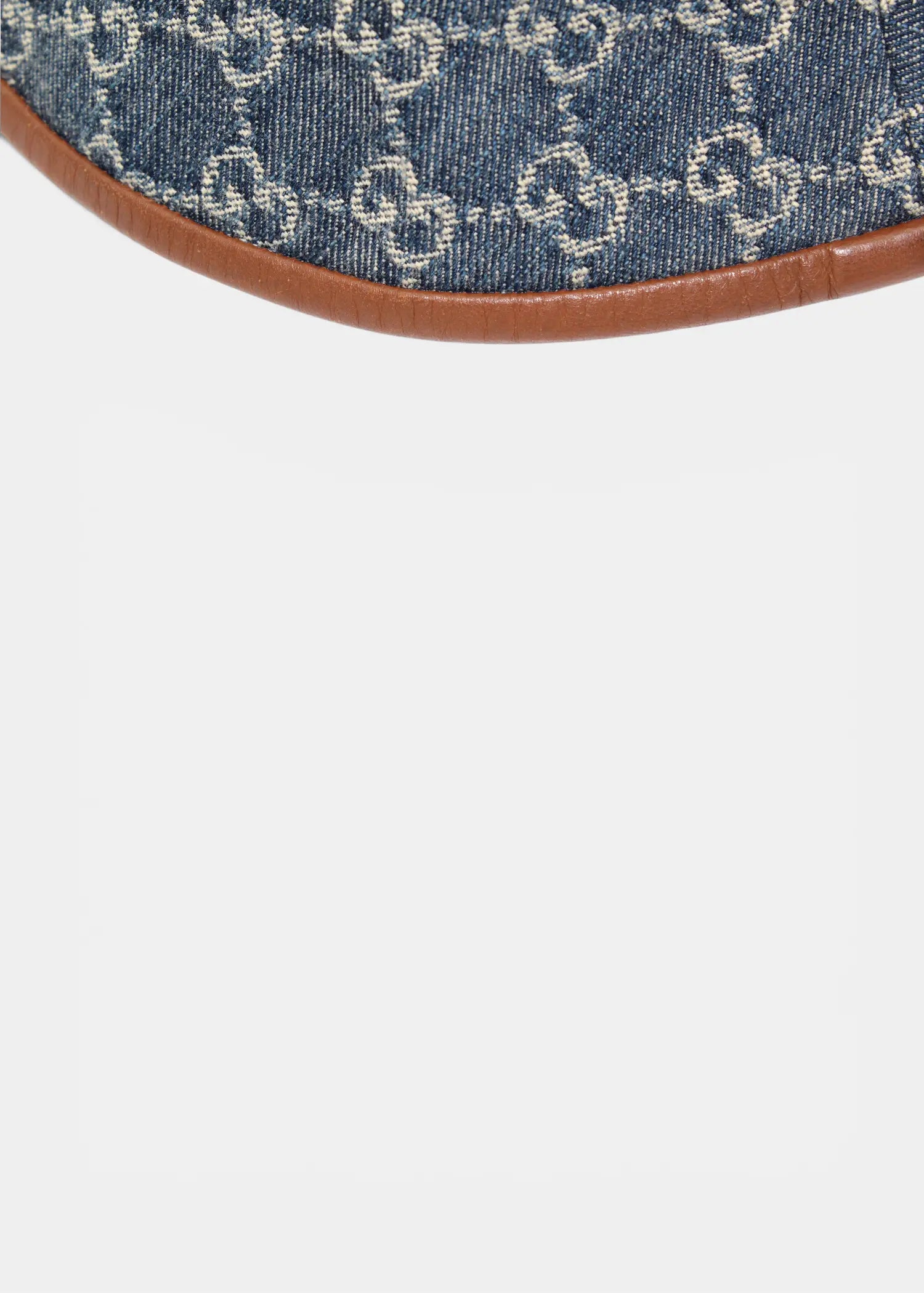 Preloved | Gucci GG Monogram Bøllehat i Denim Canvas