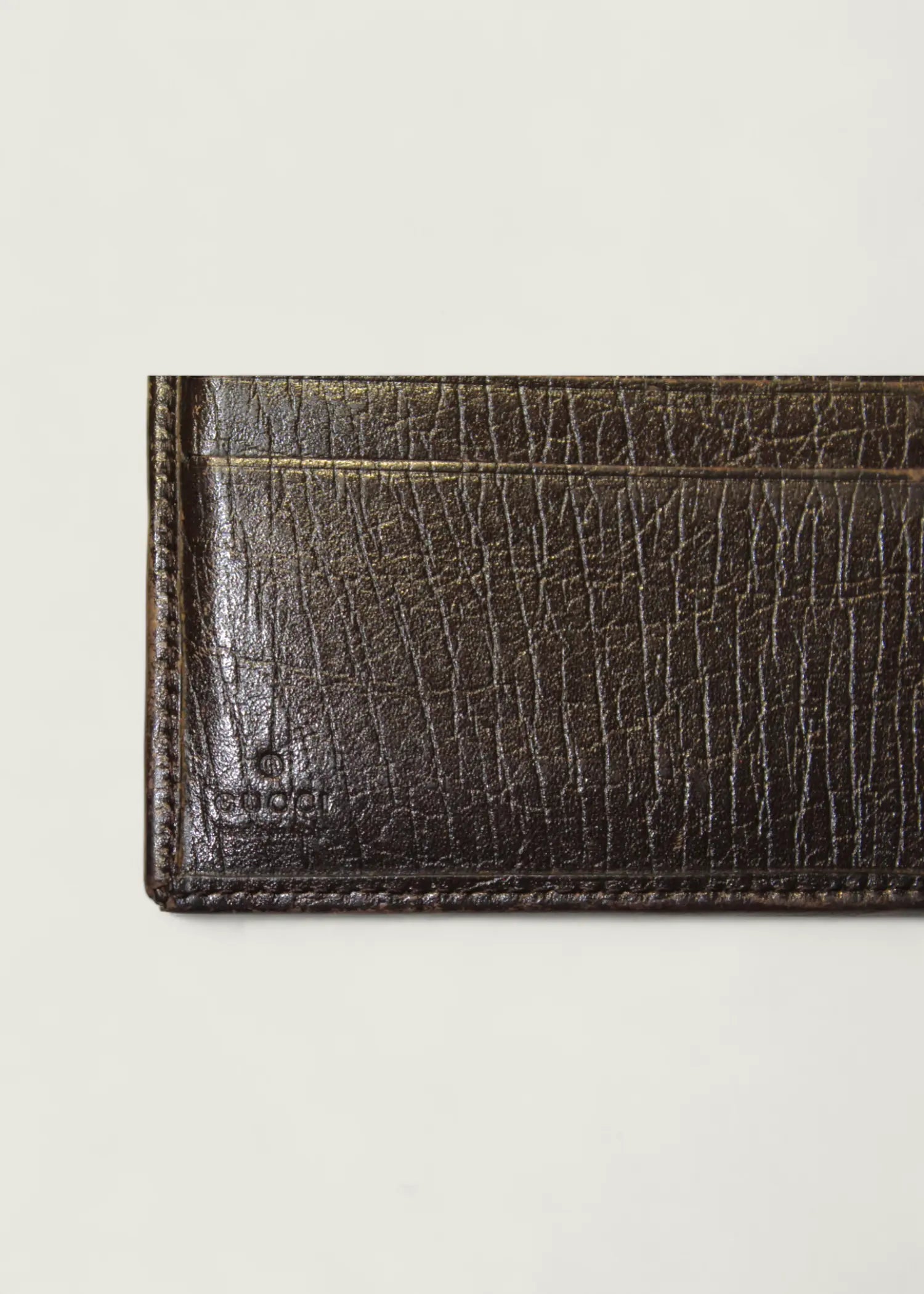 Preloved | Gucci GG Bamboo Pung i Beige Monogram Gucci