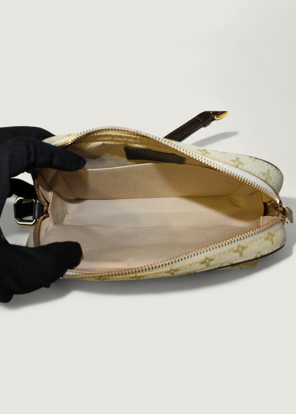 Preloved | Louis Vuitton Monogram Mini Juliette PM Crossbody i Grøn Canvas