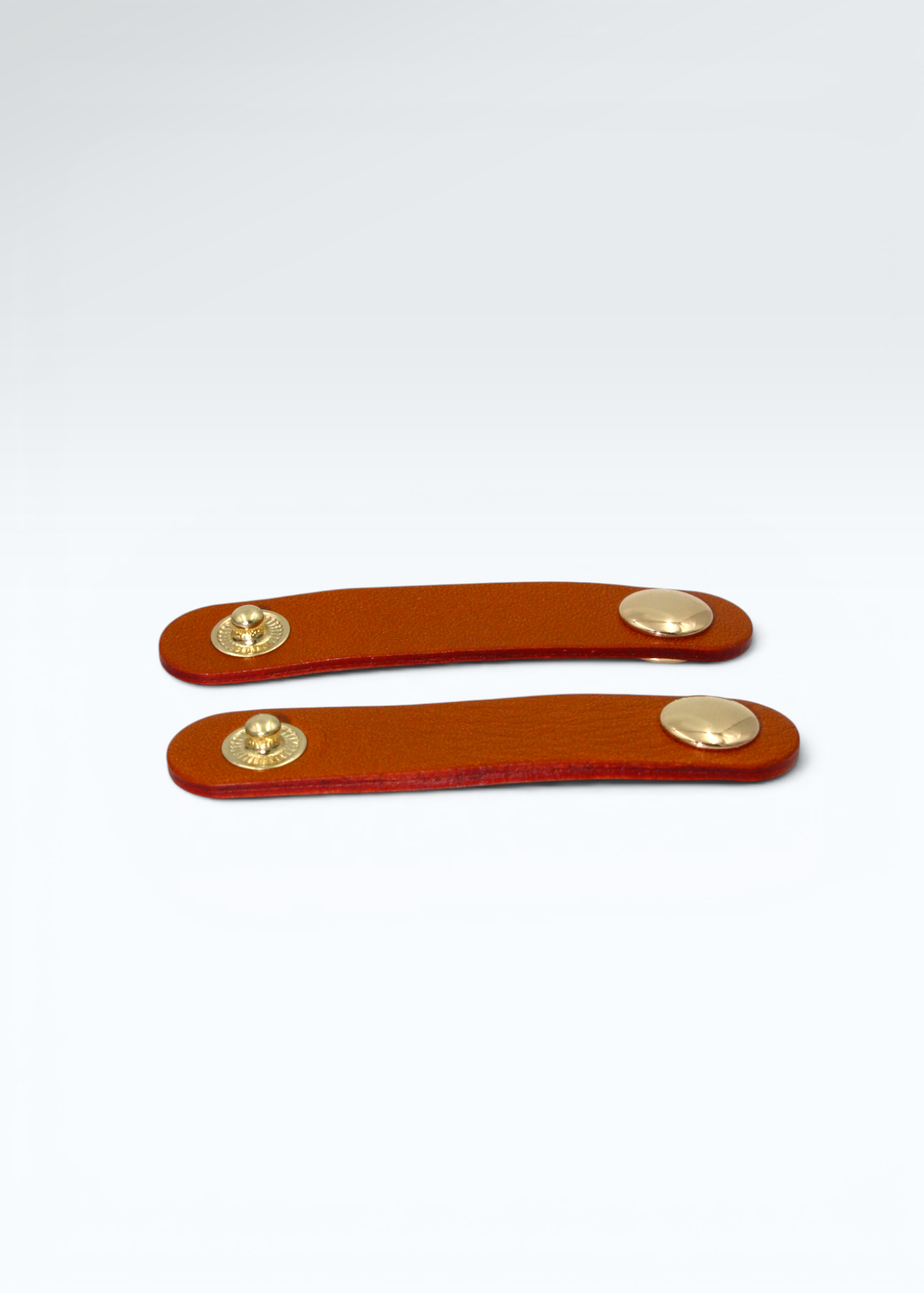Vachetta Læderrem-holdere med Patineret Finish til Louis Vuitton Pochette Twin PM, GM & Florentine – 2 stk. Hidden Luxury Project