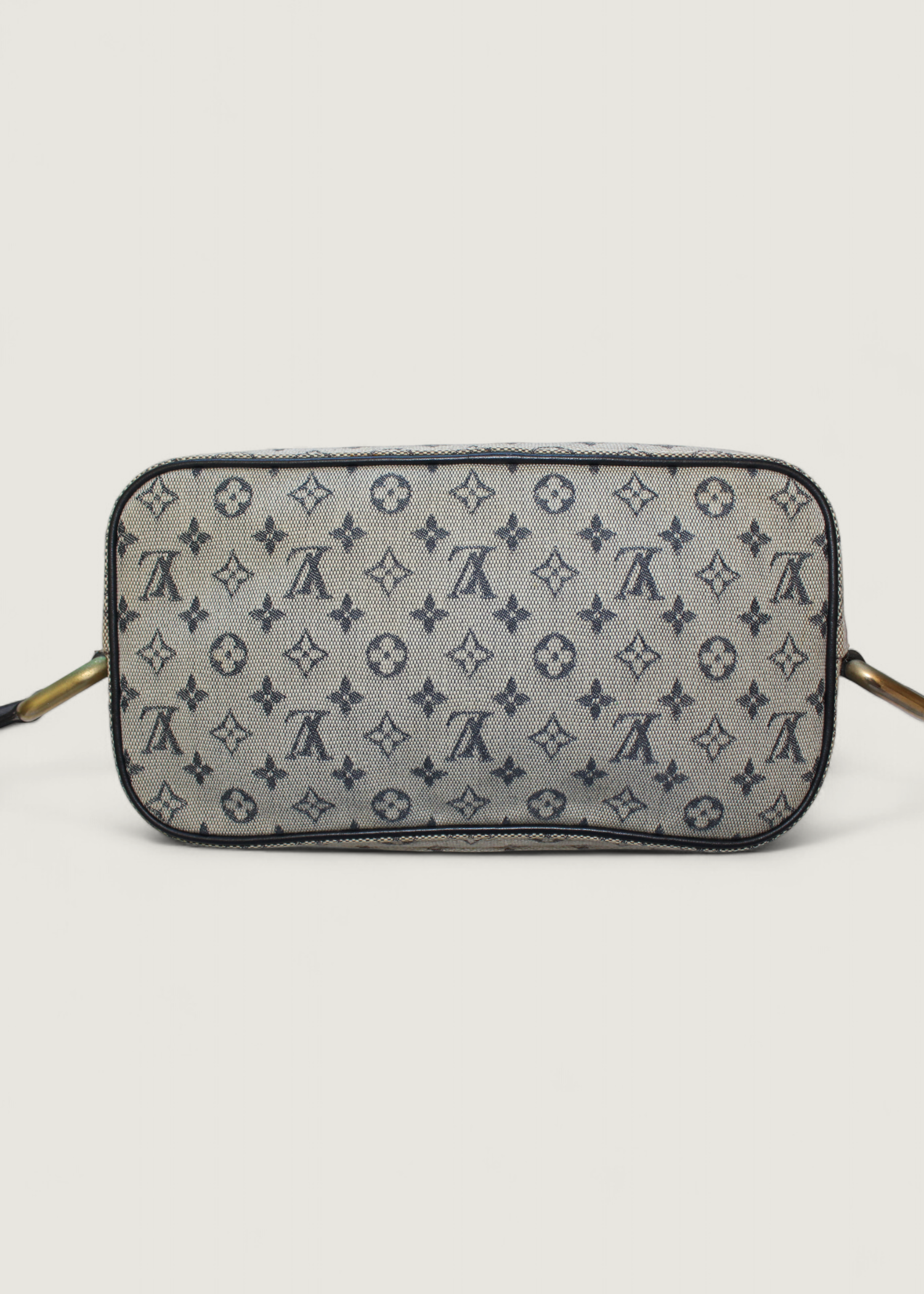 Preloved | Louis Vuitton Monogram Mini Juliette PM Crossbody i Grå Blå Canvas