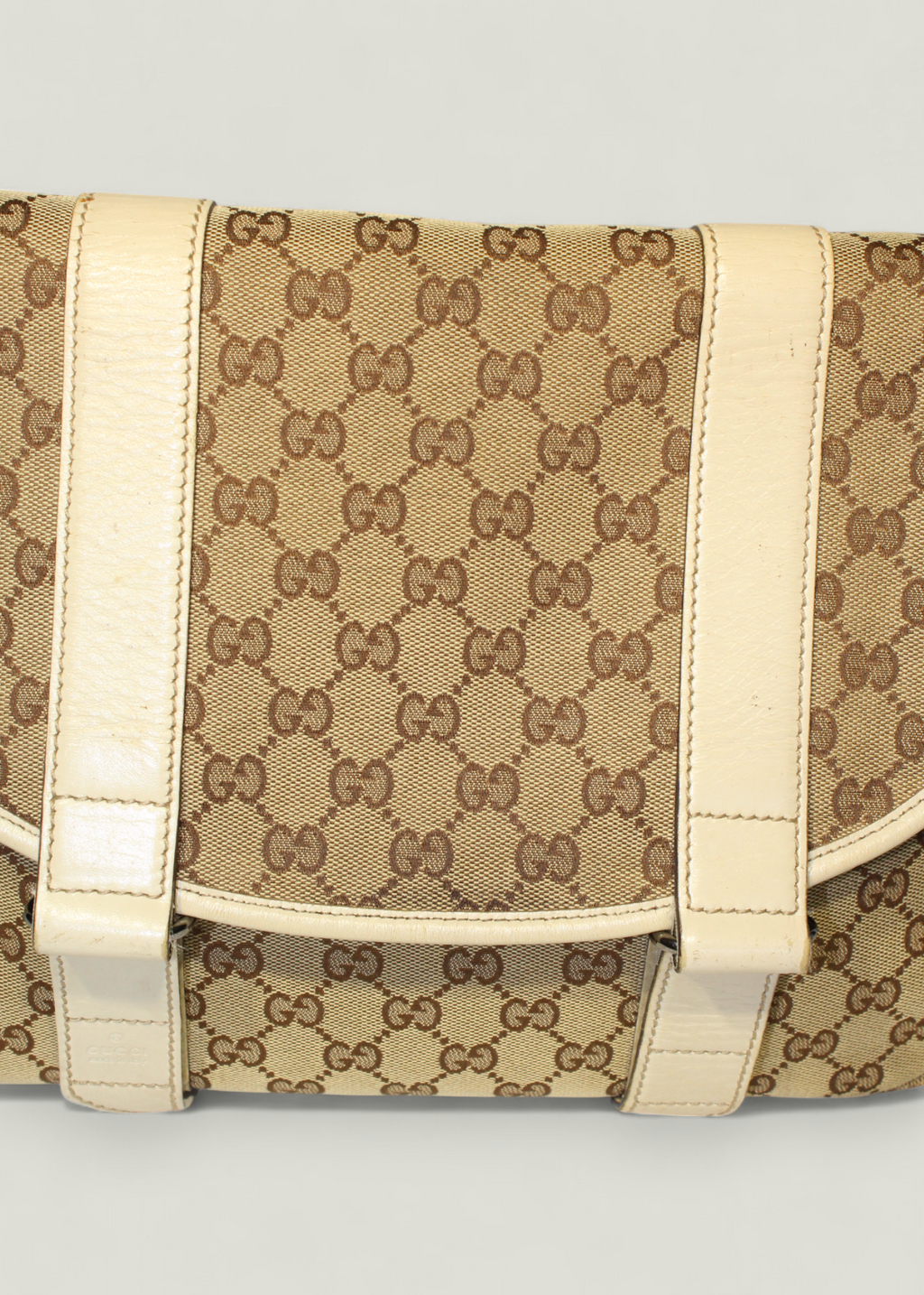 Preloved | Gucci GG Crossbody i Beige Monogram Canvas