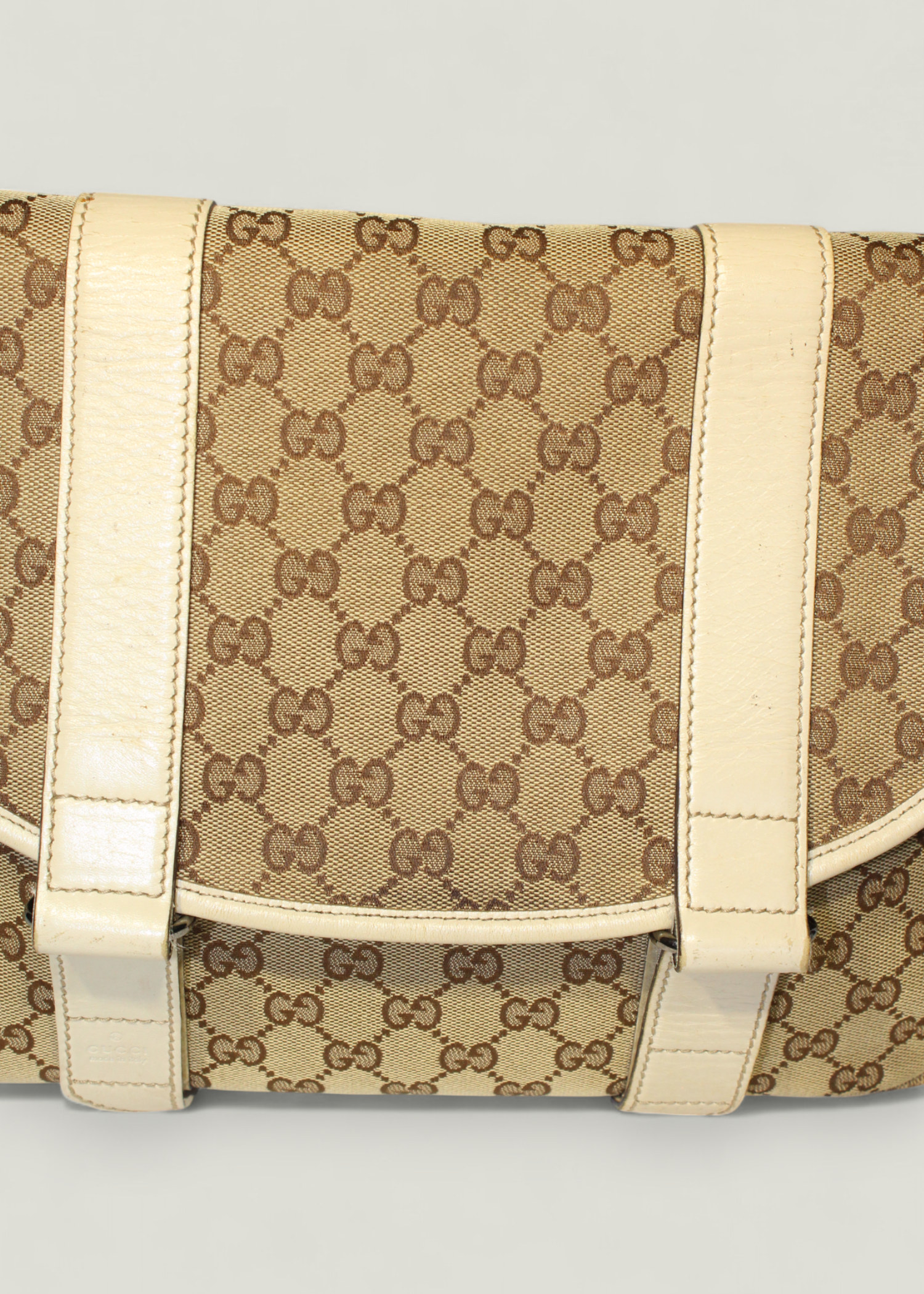 Preloved | Gucci GG Crossbody i Beige Monogram Canvas