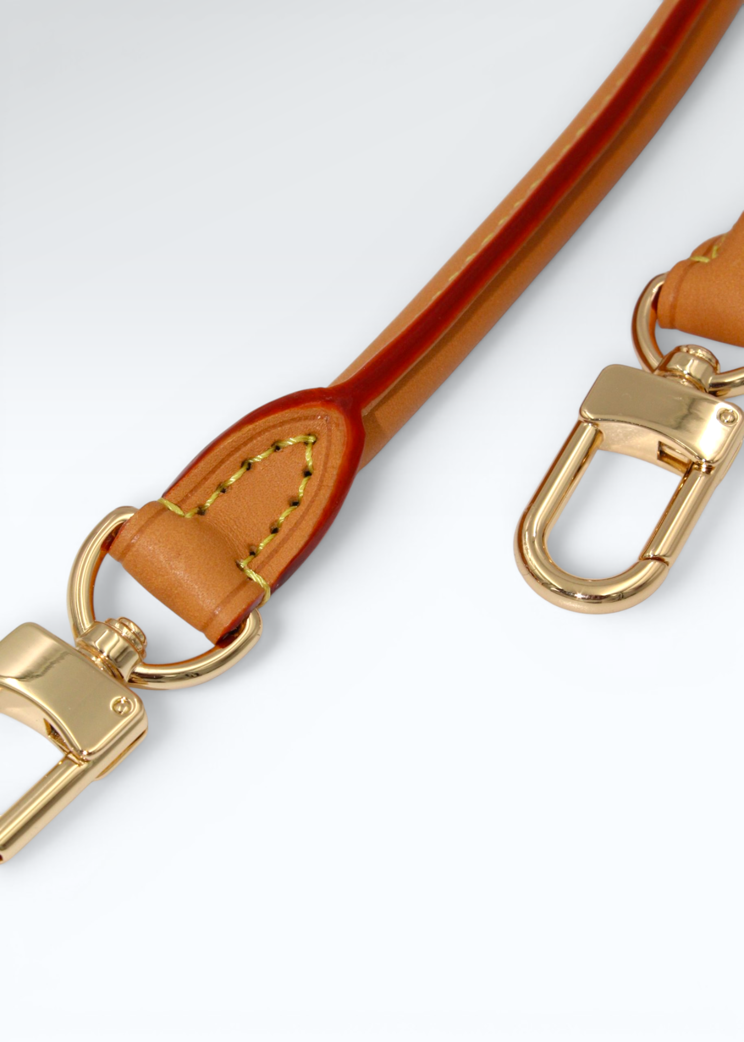 Vachetta Læderrem Patineret til Louis Vuitton Speedy, Tivoli, Alma, Keepall & Jasmin – 70 cm Hidden Luxury Project