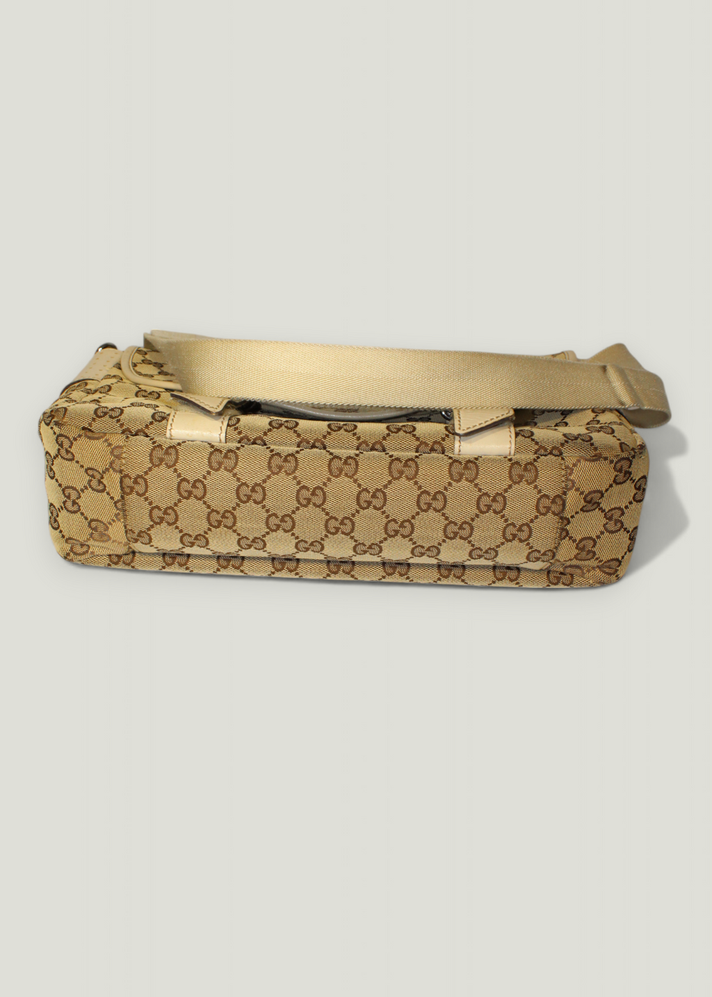 Preloved | Gucci GG Crossbody i Beige Monogram Canvas
