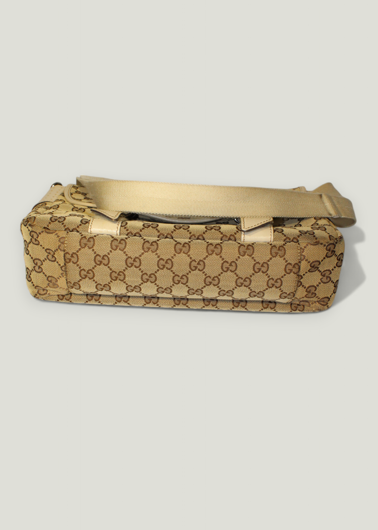 Preloved | Gucci GG Crossbody i Beige Monogram Canvas