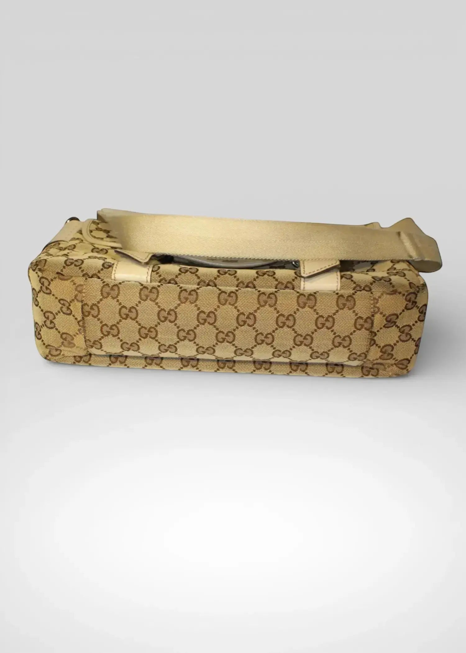 Preloved | Gucci GG Crossbody i Beige Monogram Canvas Gucci