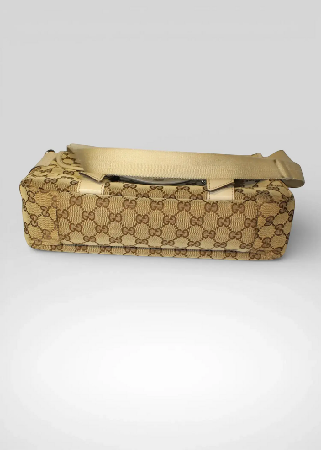 Preloved | Gucci GG Crossbody i Beige Monogram Canvas Gucci