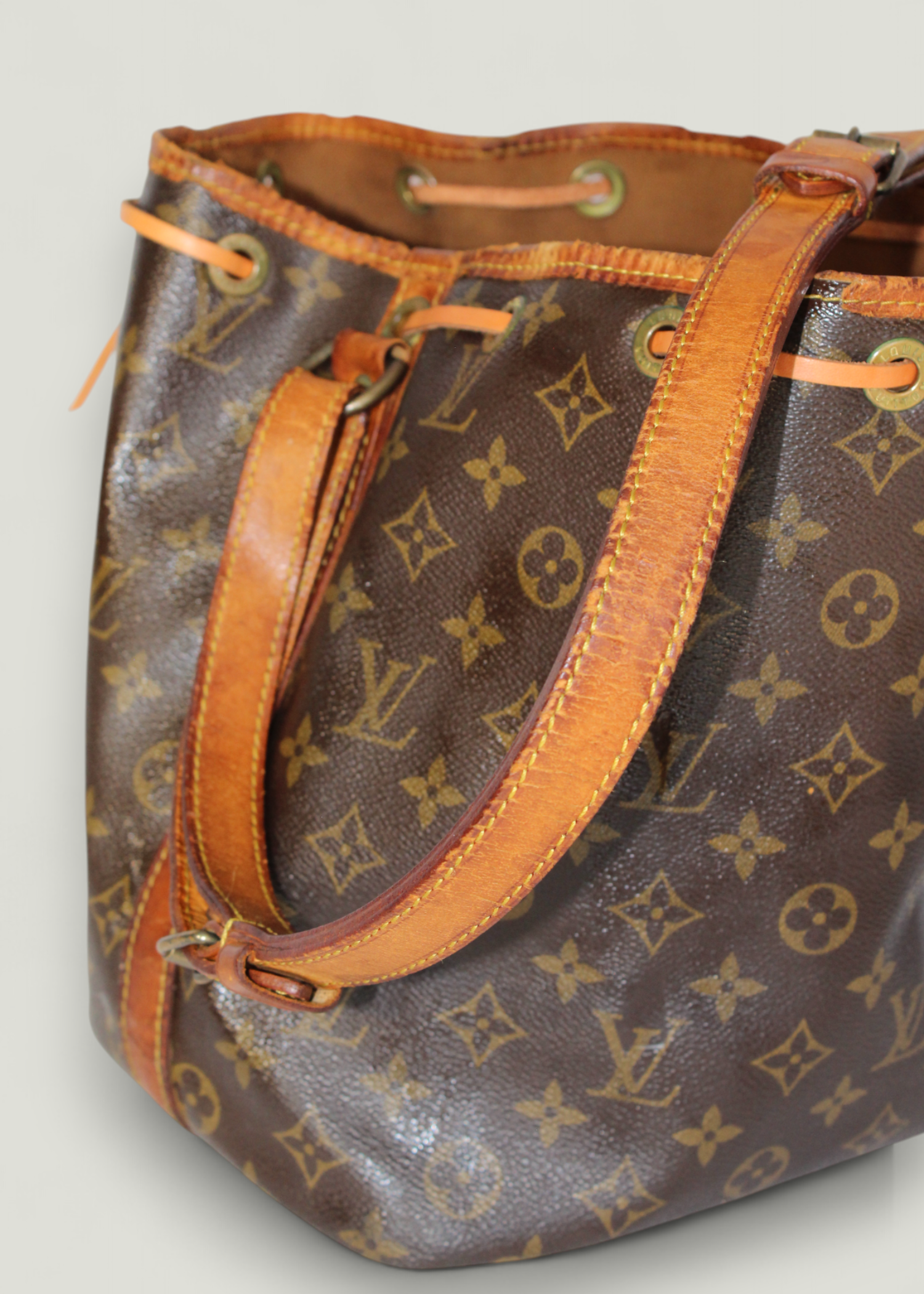 Preloved | Louis Vuitton Petit Noé Skuldertaske Lille i Monogram Canvas
