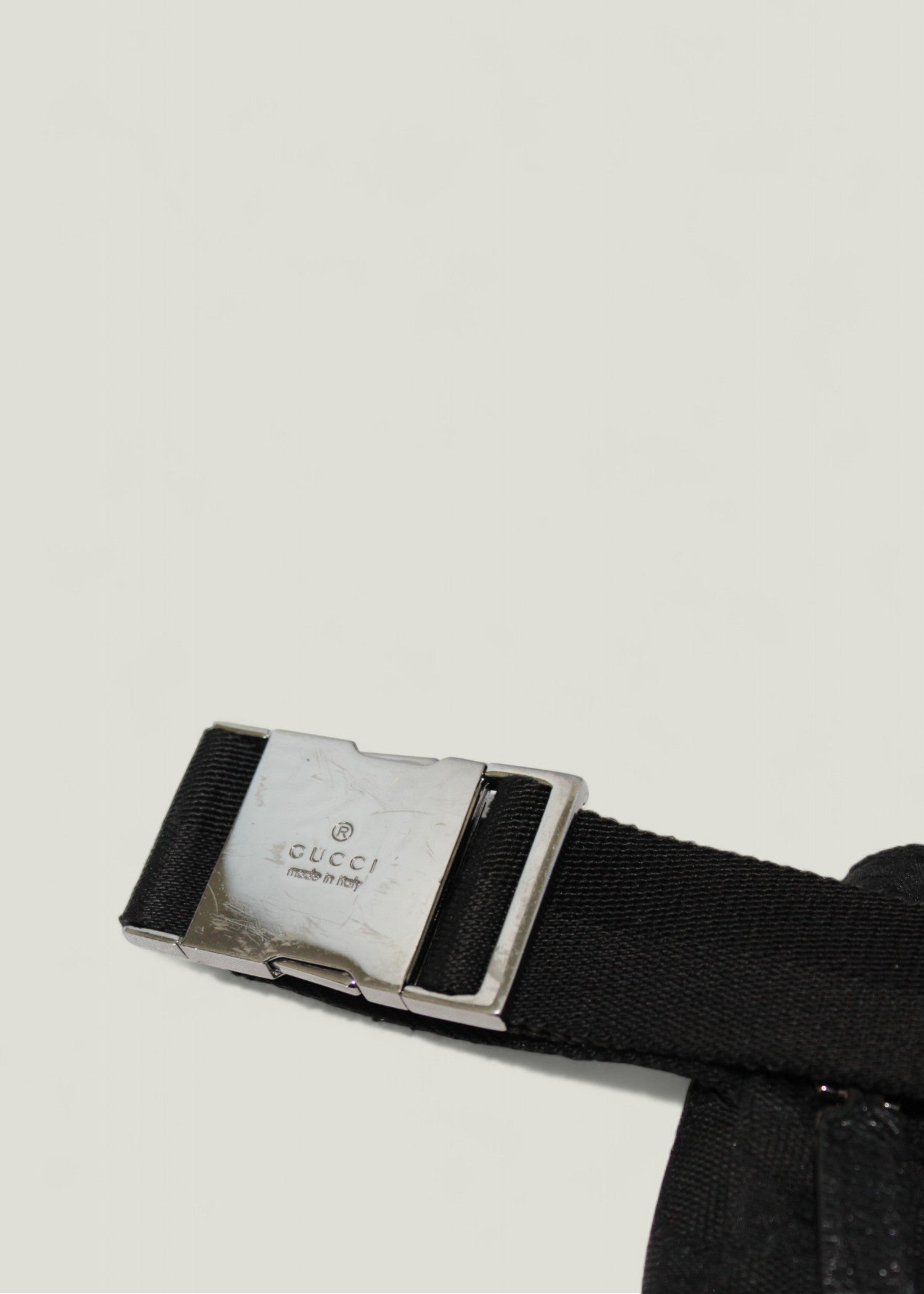 Preloved | Gucci GG Canvas Bæltetaske i Sort