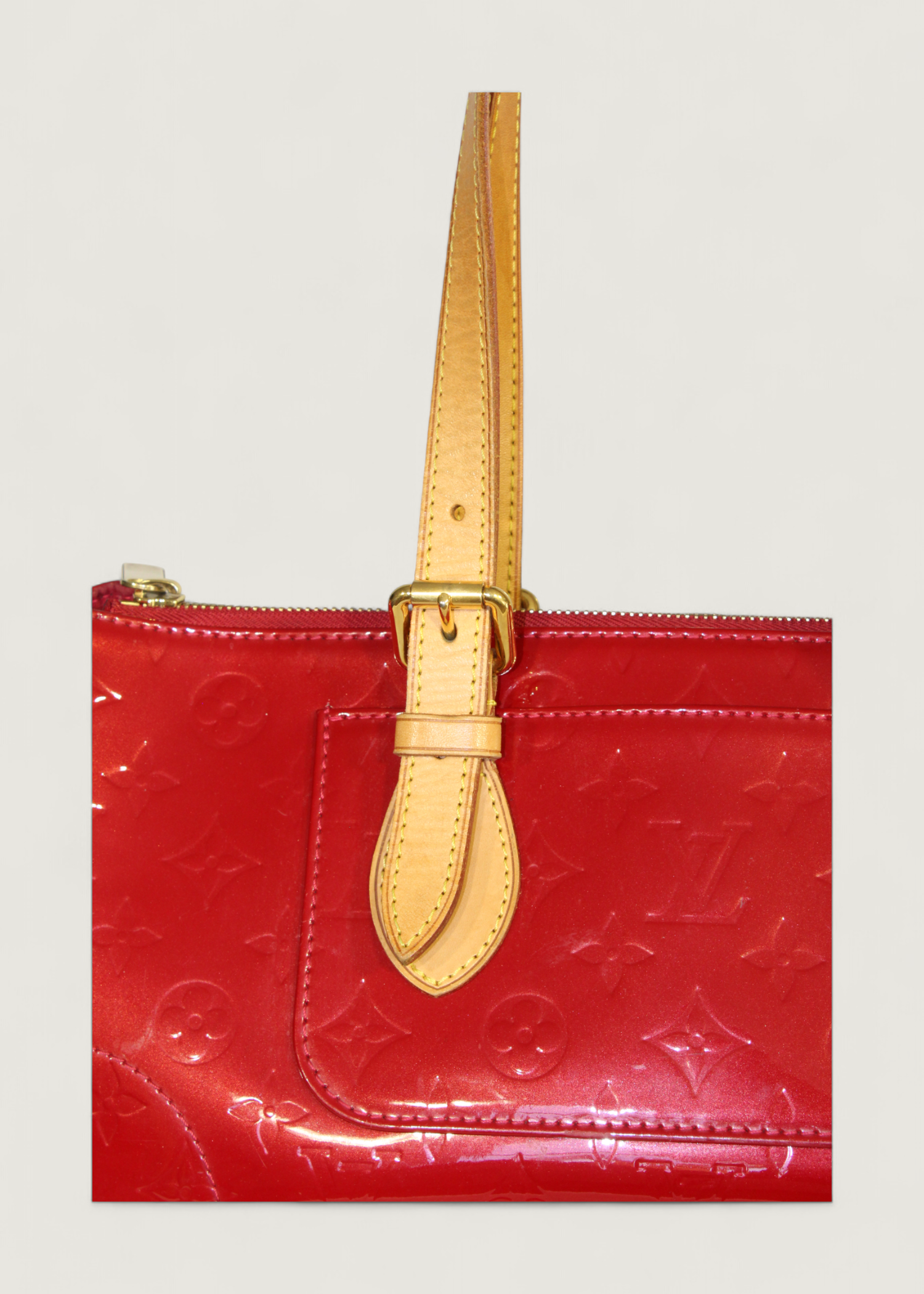 Preloved | Louis Vuitton Monogram Vernis Rosewood Avenue Håndtaske i Rød