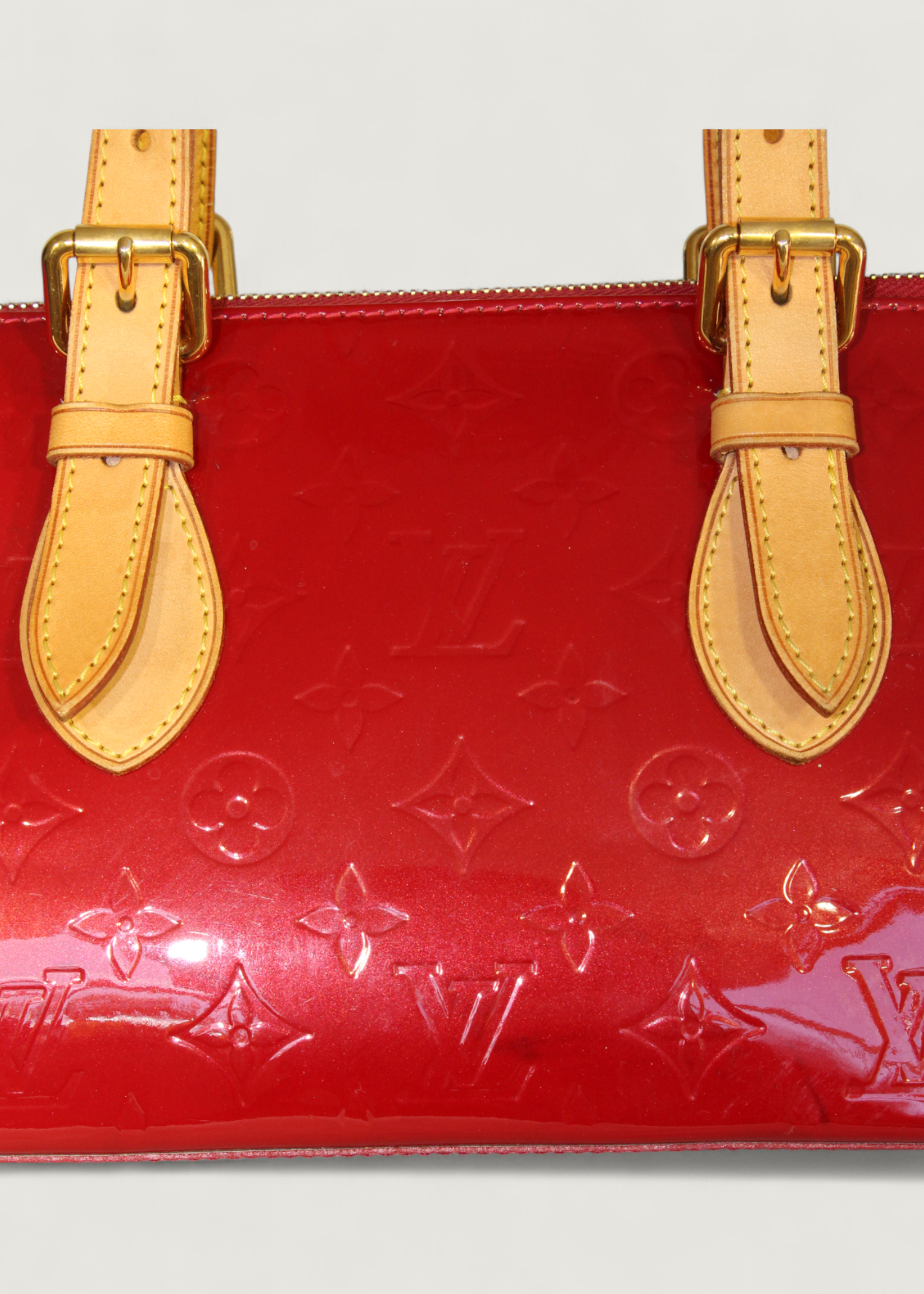 Preloved | Louis Vuitton Monogram Vernis Rosewood Avenue Håndtaske i Rød
