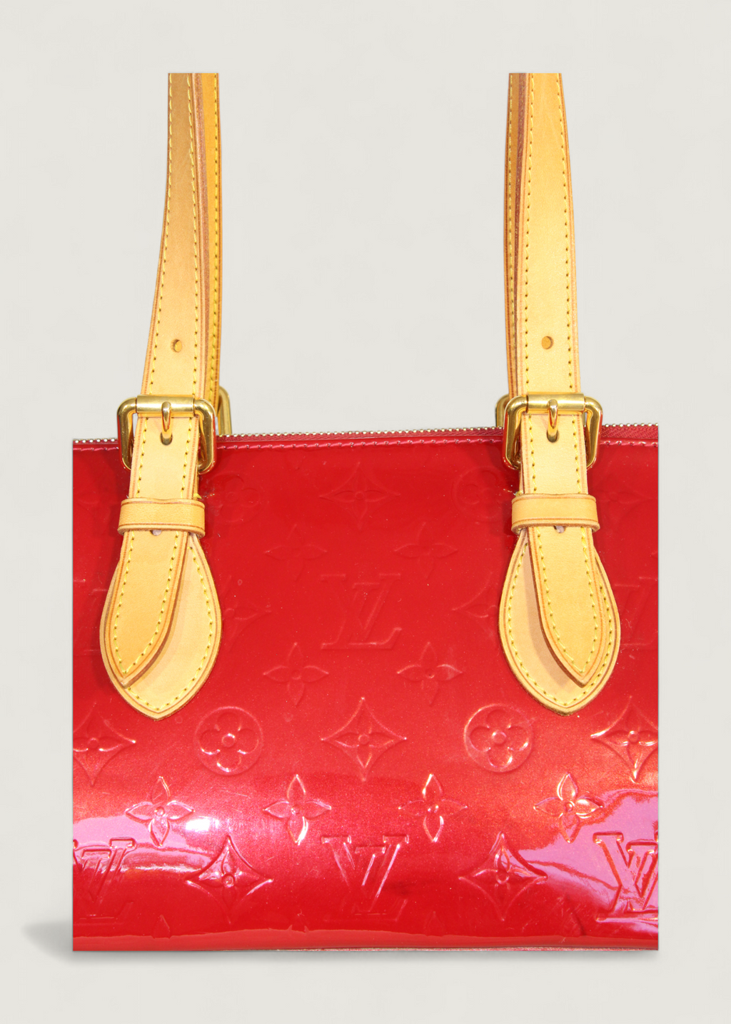 Preloved | Louis Vuitton Monogram Vernis Rosewood Avenue Håndtaske i Rød