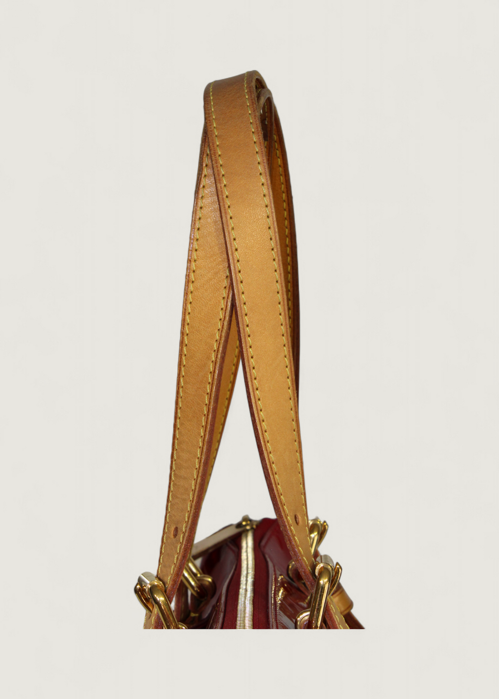 Preloved | Louis Vuitton Monogram Vernis Rosewood Avenue Håndtaske i Rød